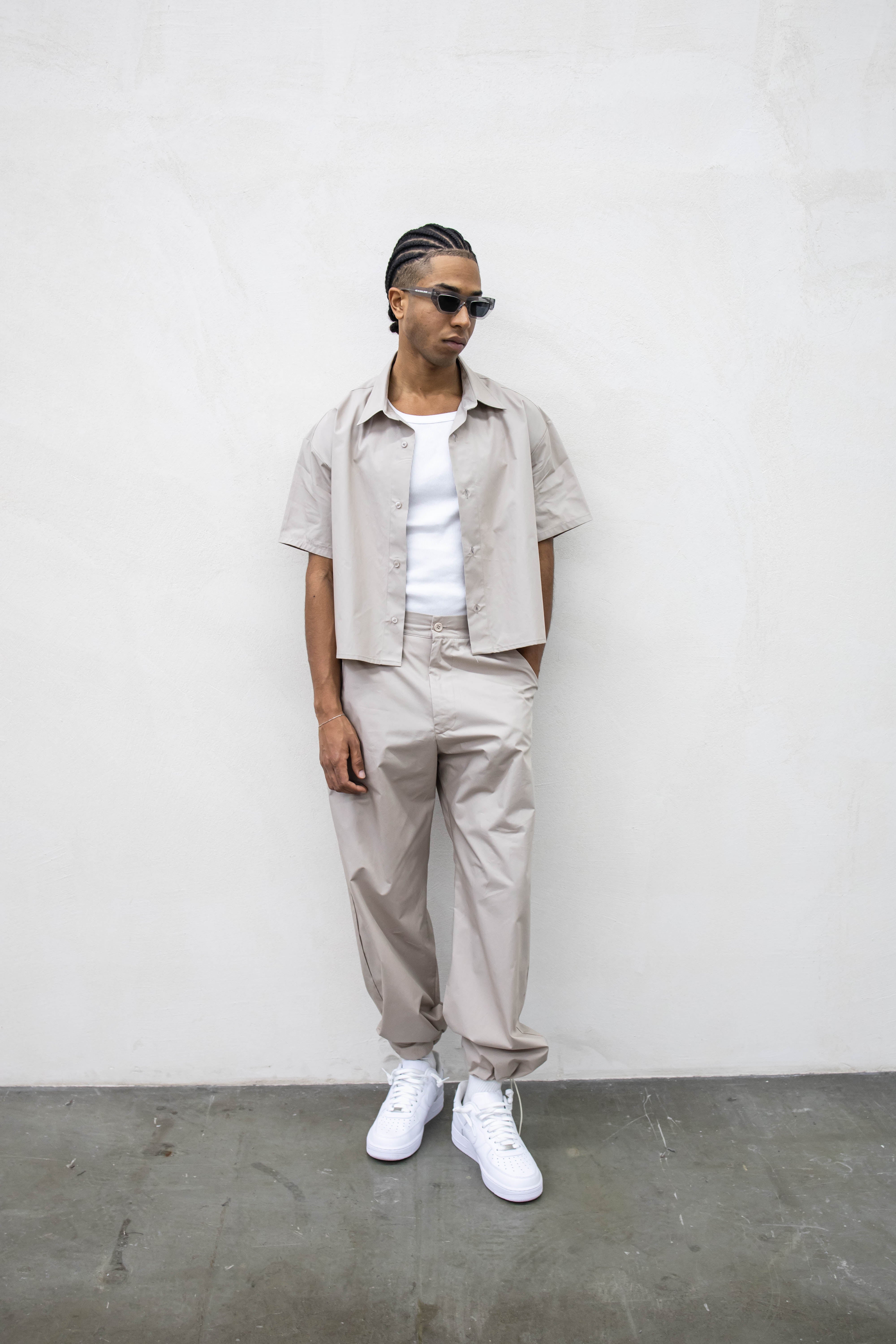 Boxy Parachute - Beige