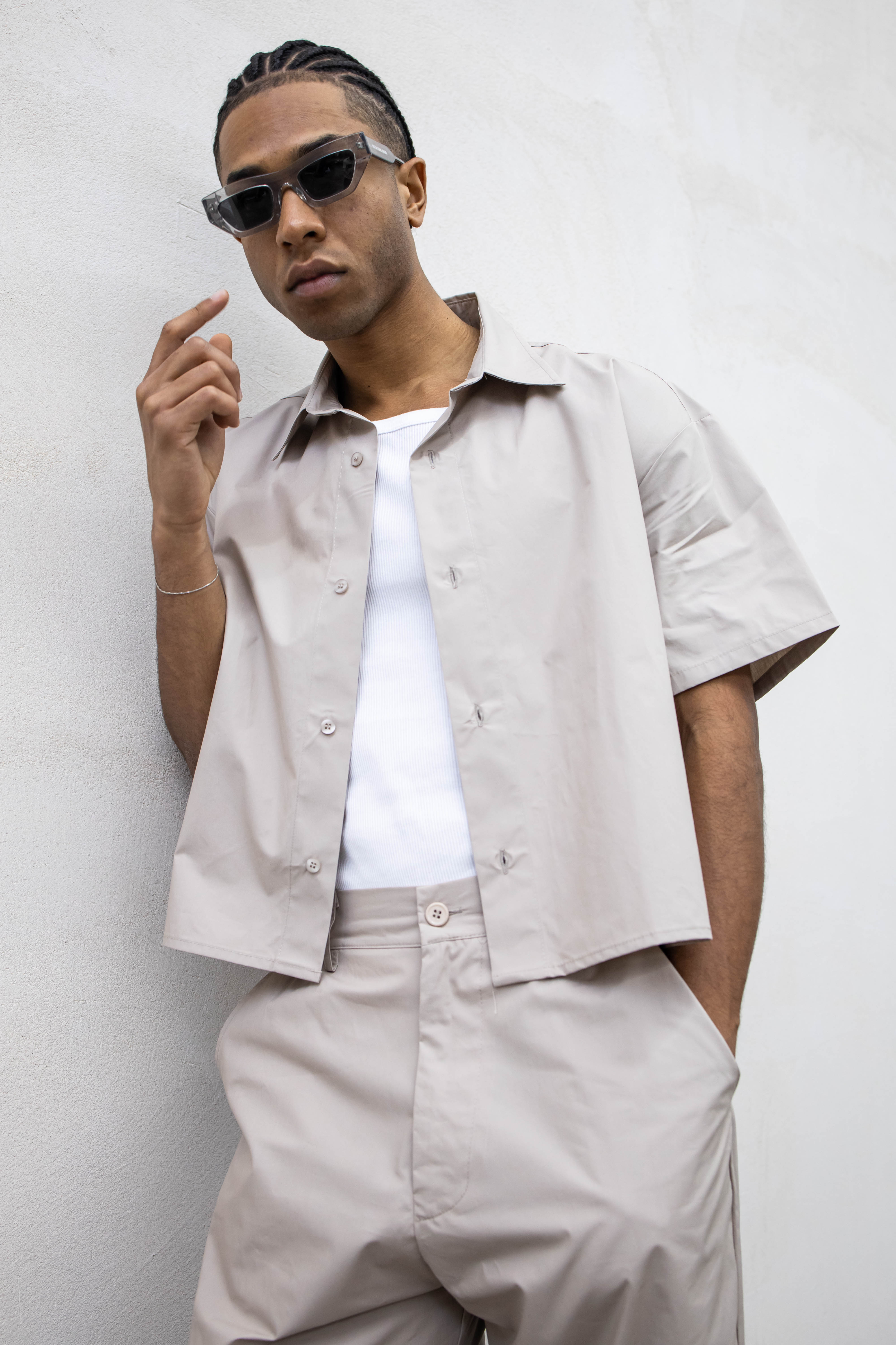Boxy Parachute - Beige