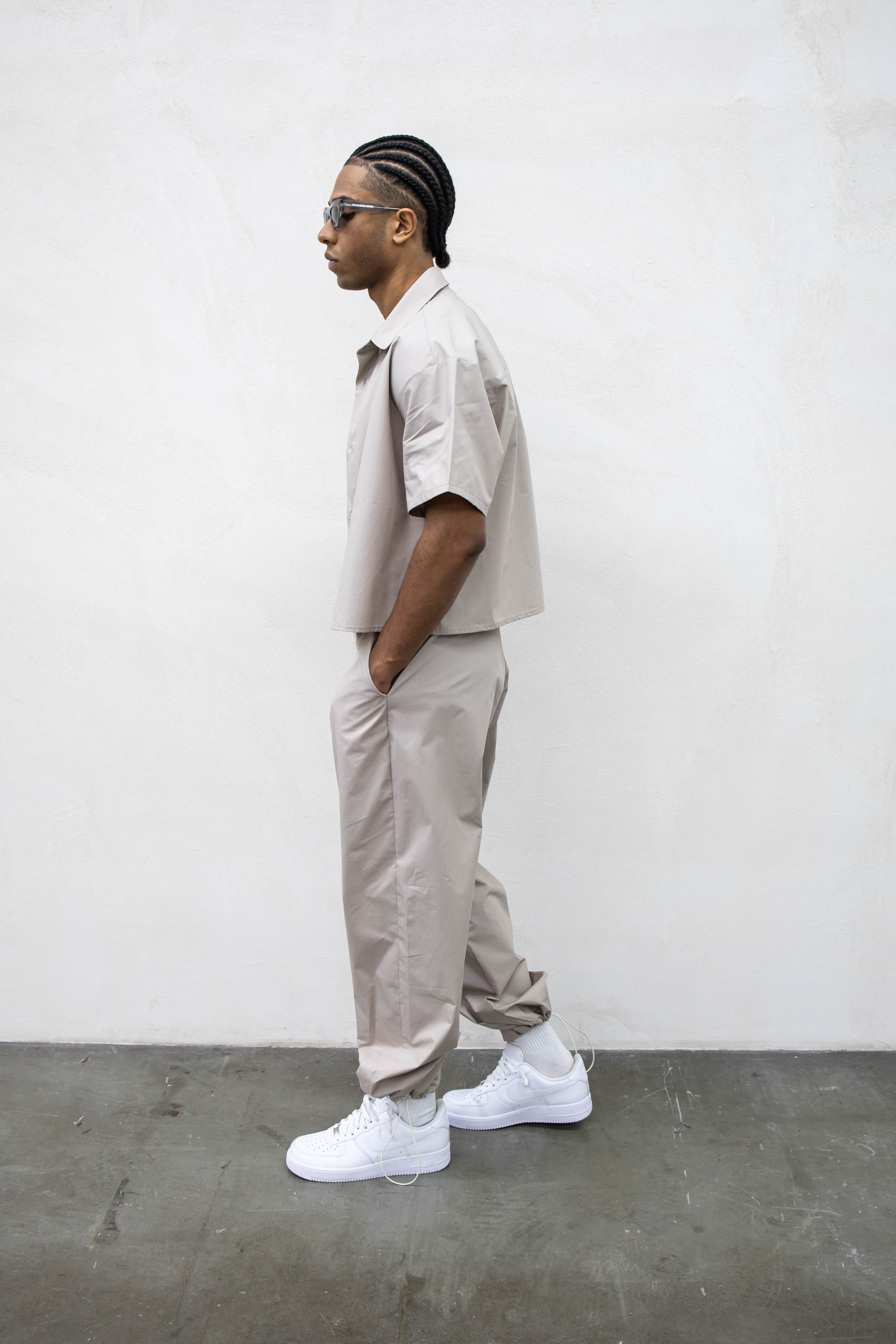 Boxy Parachute - Beige