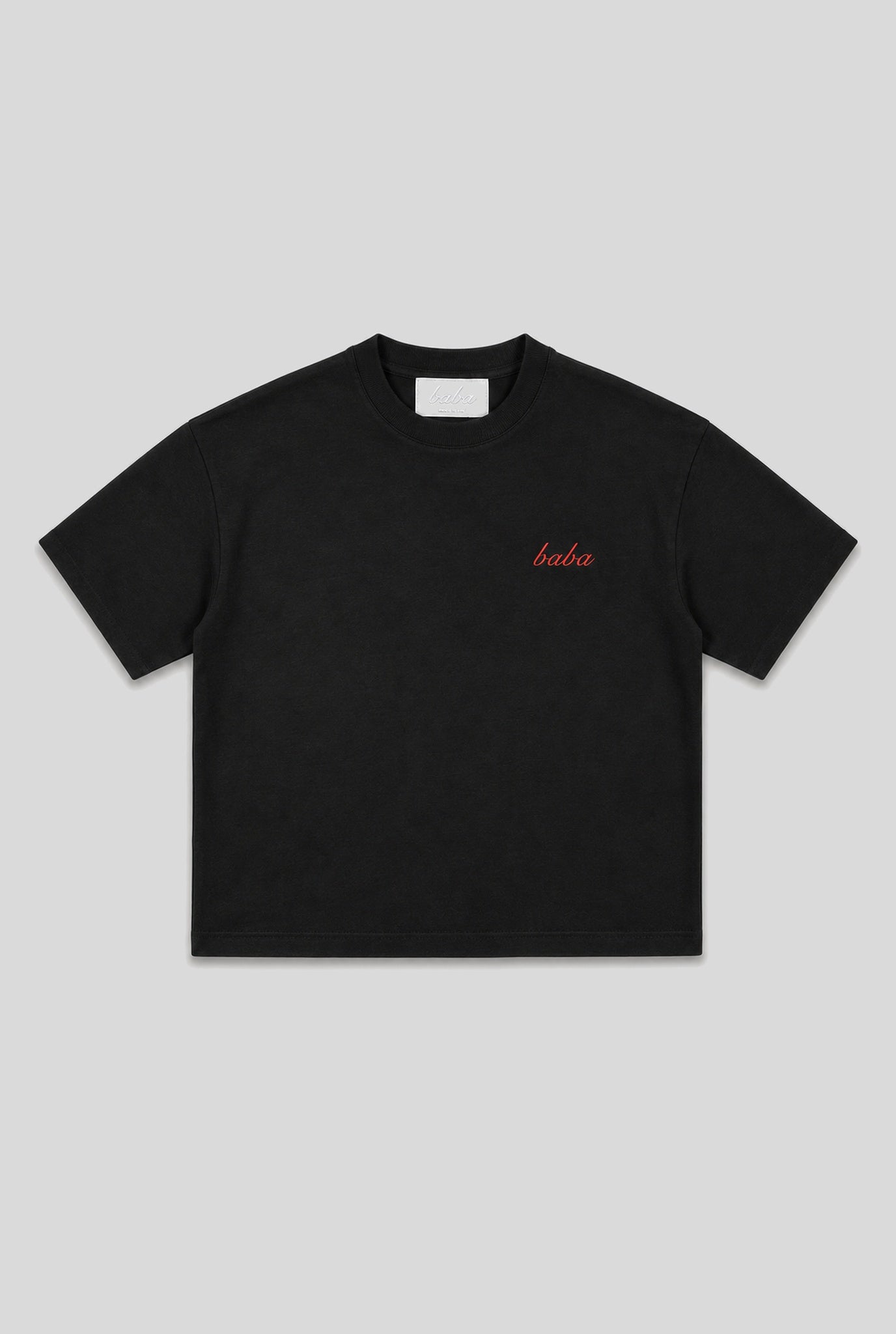 BABA T-Shirt Logo - Black
