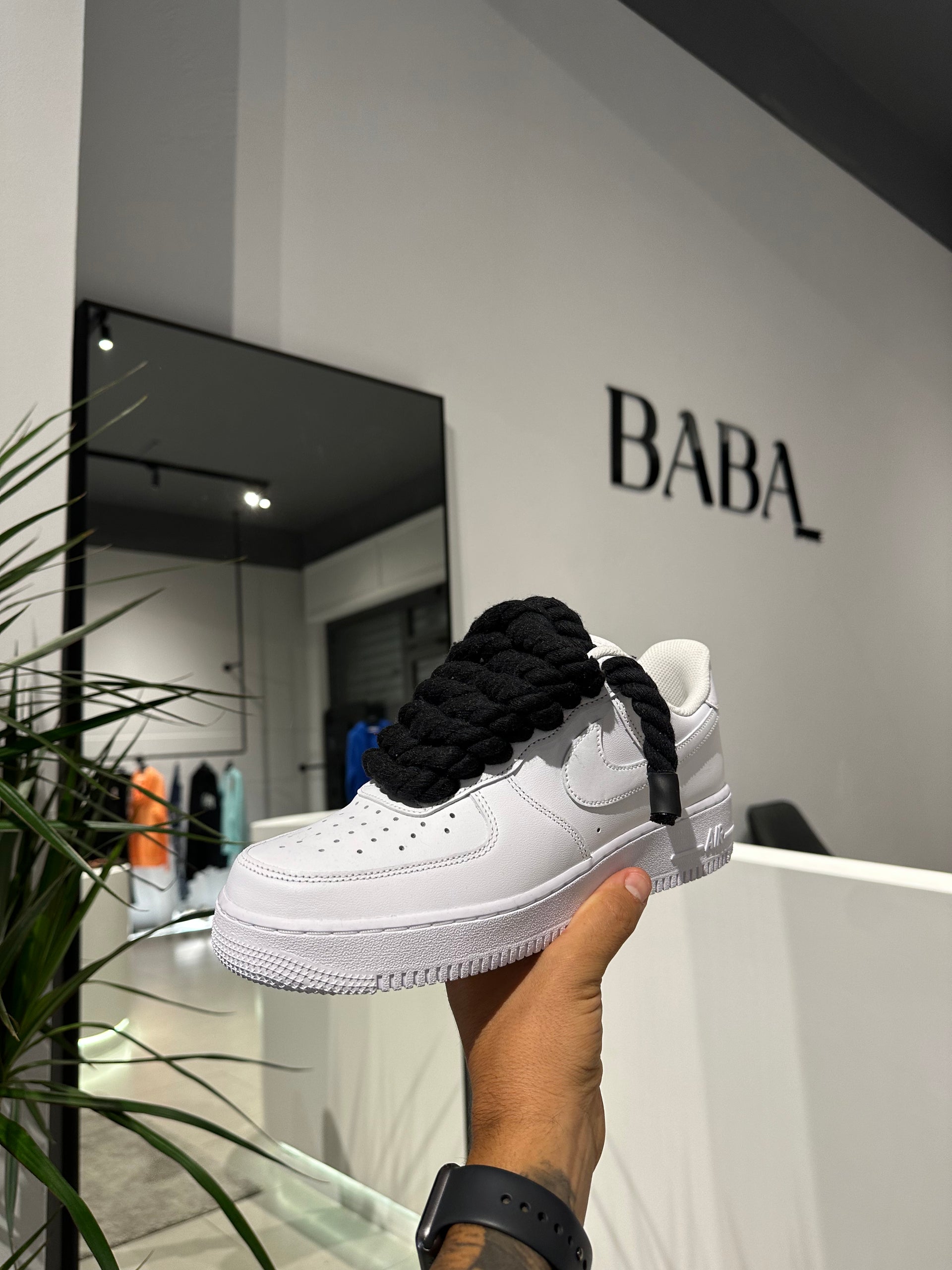 HOT Nike Air Force Scarpe Tumblr L Nike Air Force “Rope Laces