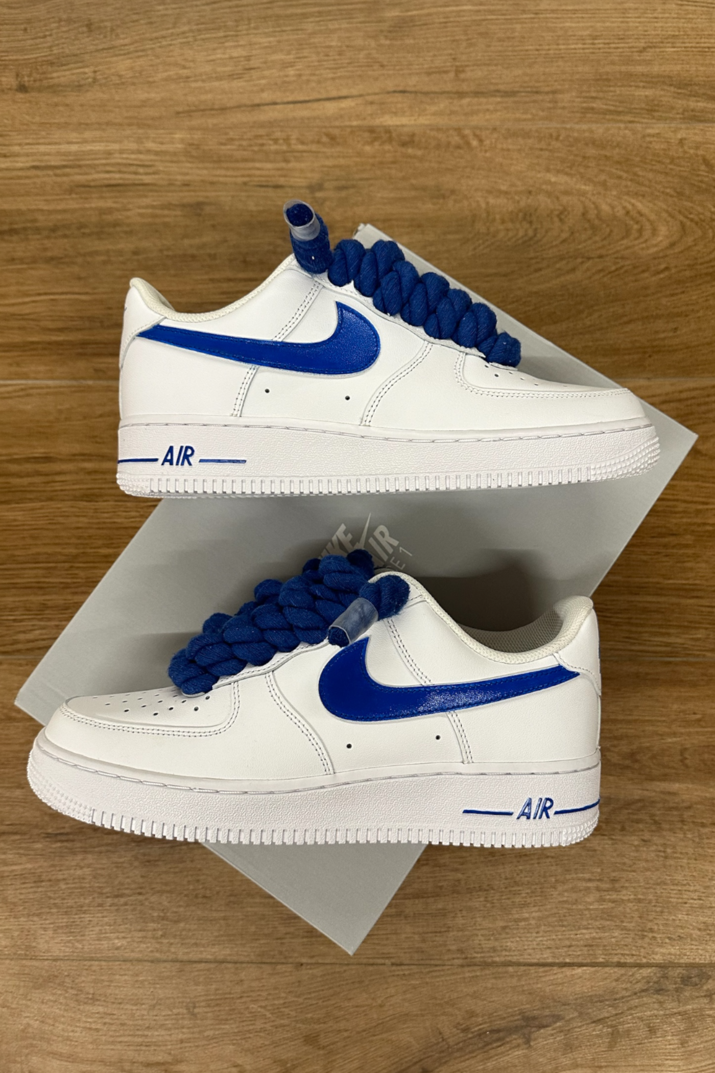 NIKE AIR FORCE 1 "ROPE LACES" OCEAN - Baba Store