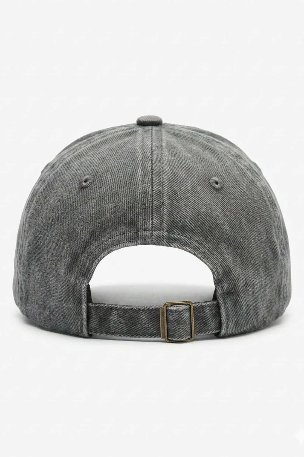 BABA "B" Distressed Cap - Grey