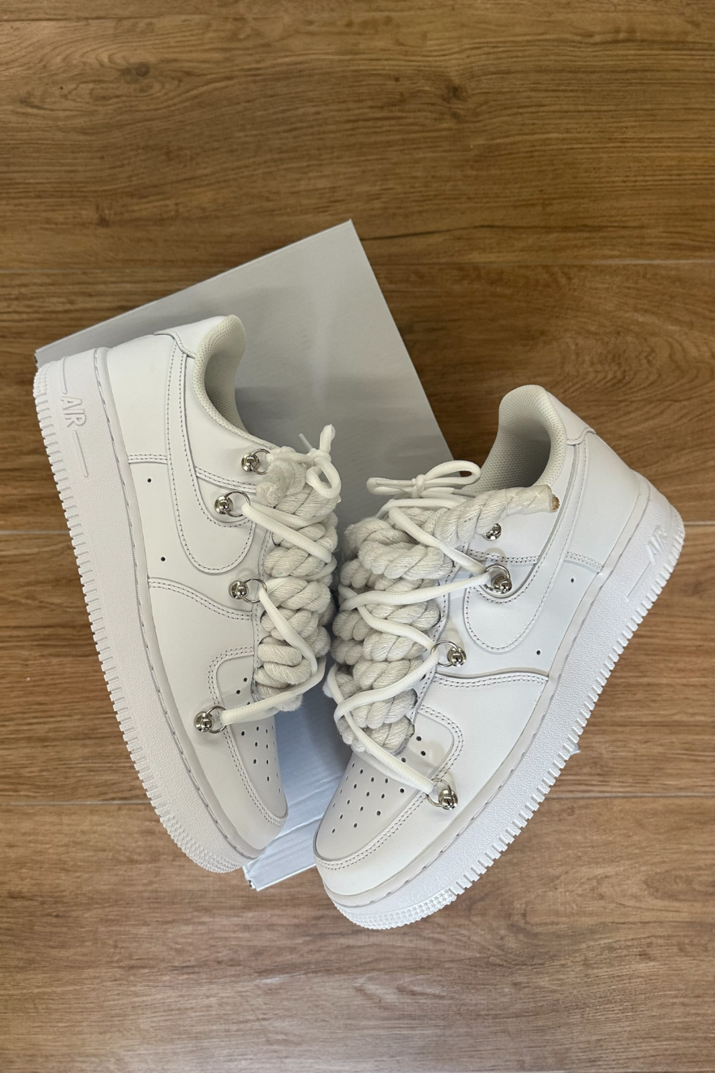 Nike Air Force 1 "Rope Laces White" Triple White