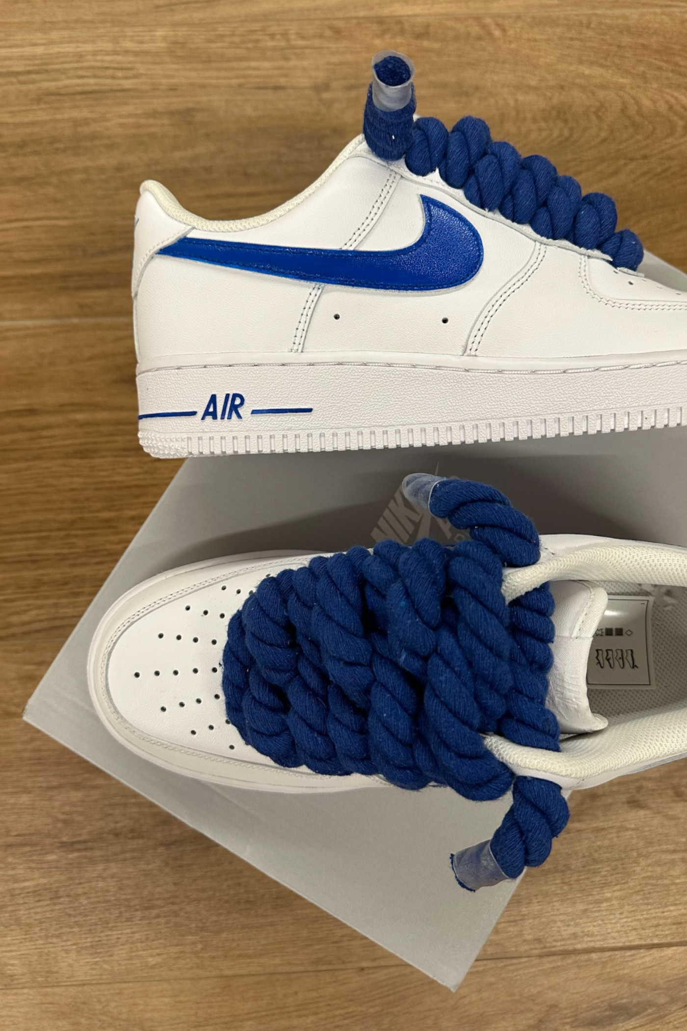 NIKE AIR FORCE 1 "ROPE LACES" OCEAN - Baba Store