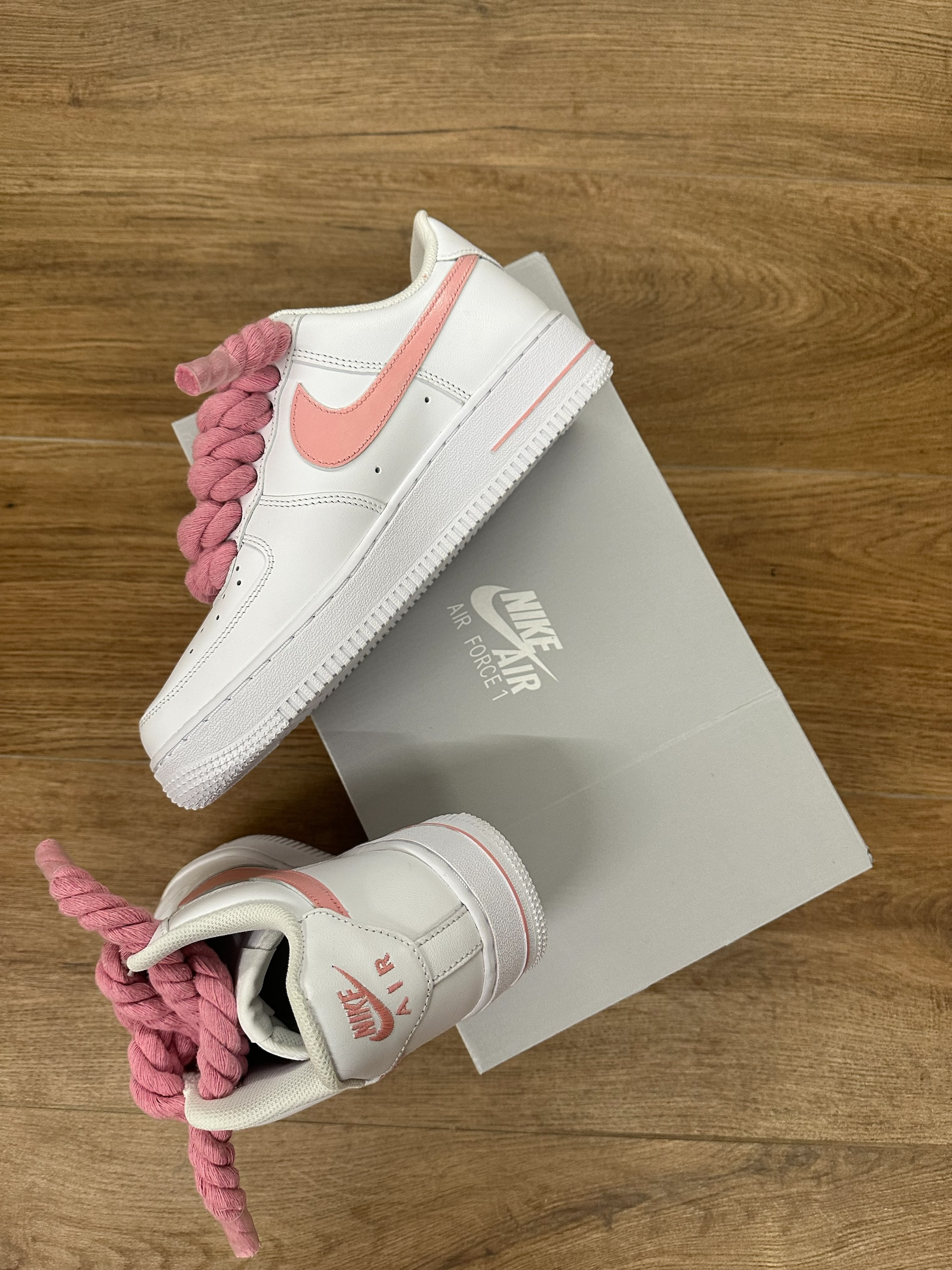 NIKE AIR FORCE 1 "ROPE LACES" BARBIE - Baba Store