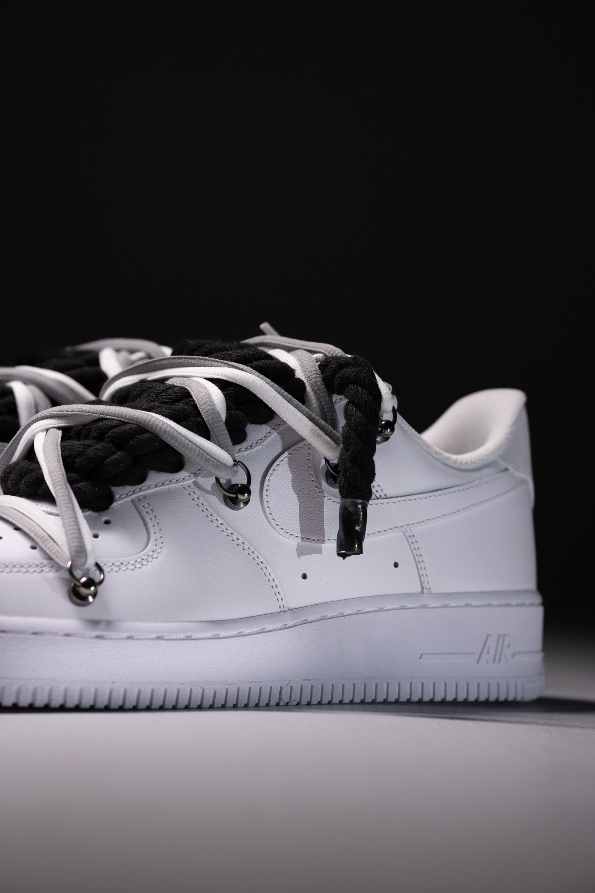 Nike Air Force 1 "Rope Laces Black" Double Gol