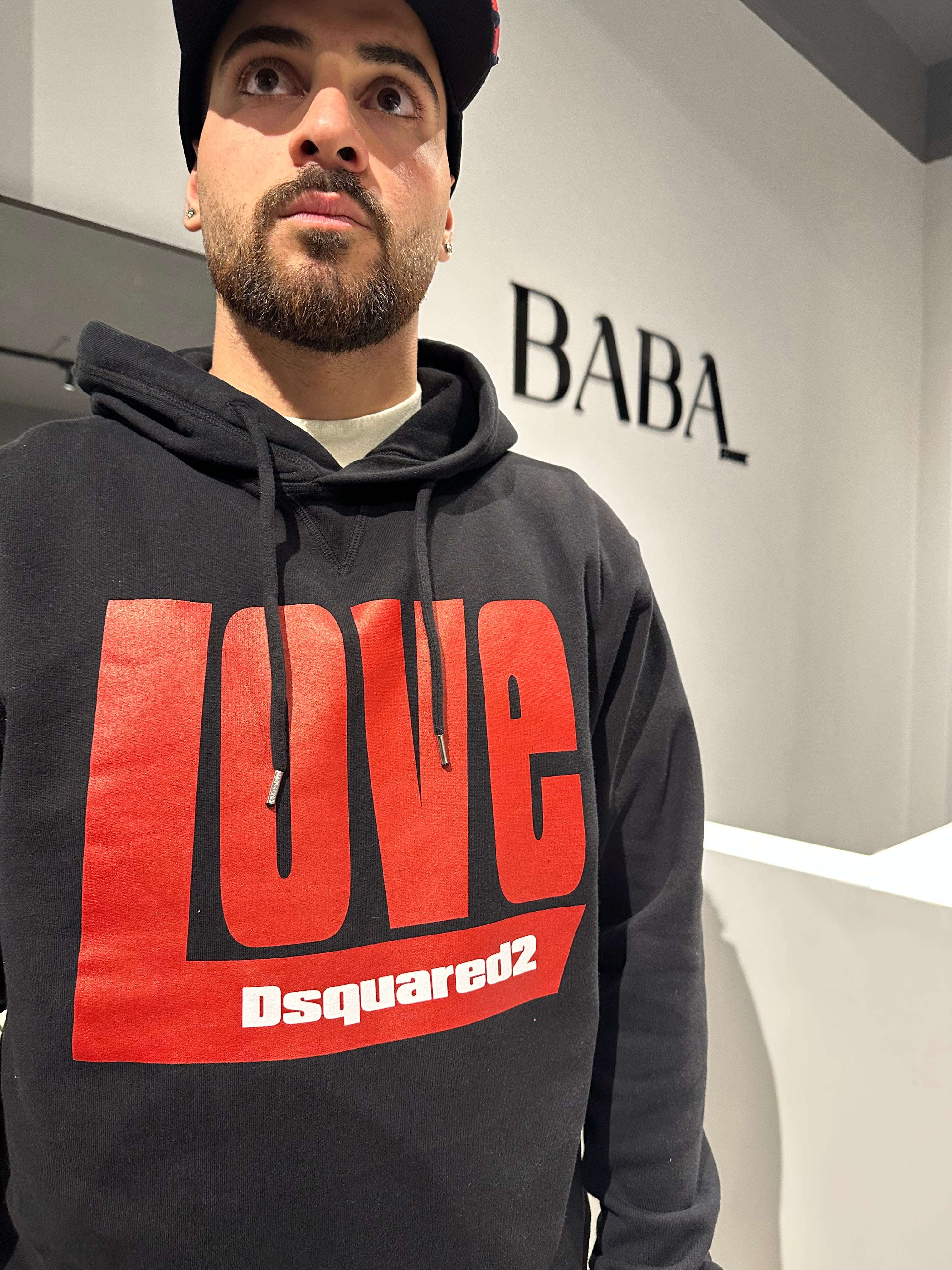 Felpa DSQUARED LOVE - Baba Store