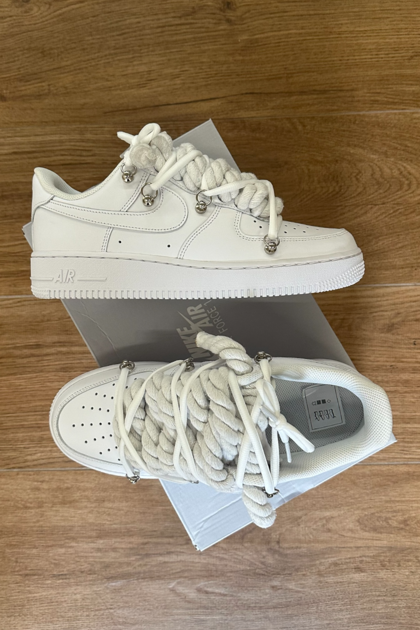 Nike Air Force 1 "Rope Laces White" Triple White