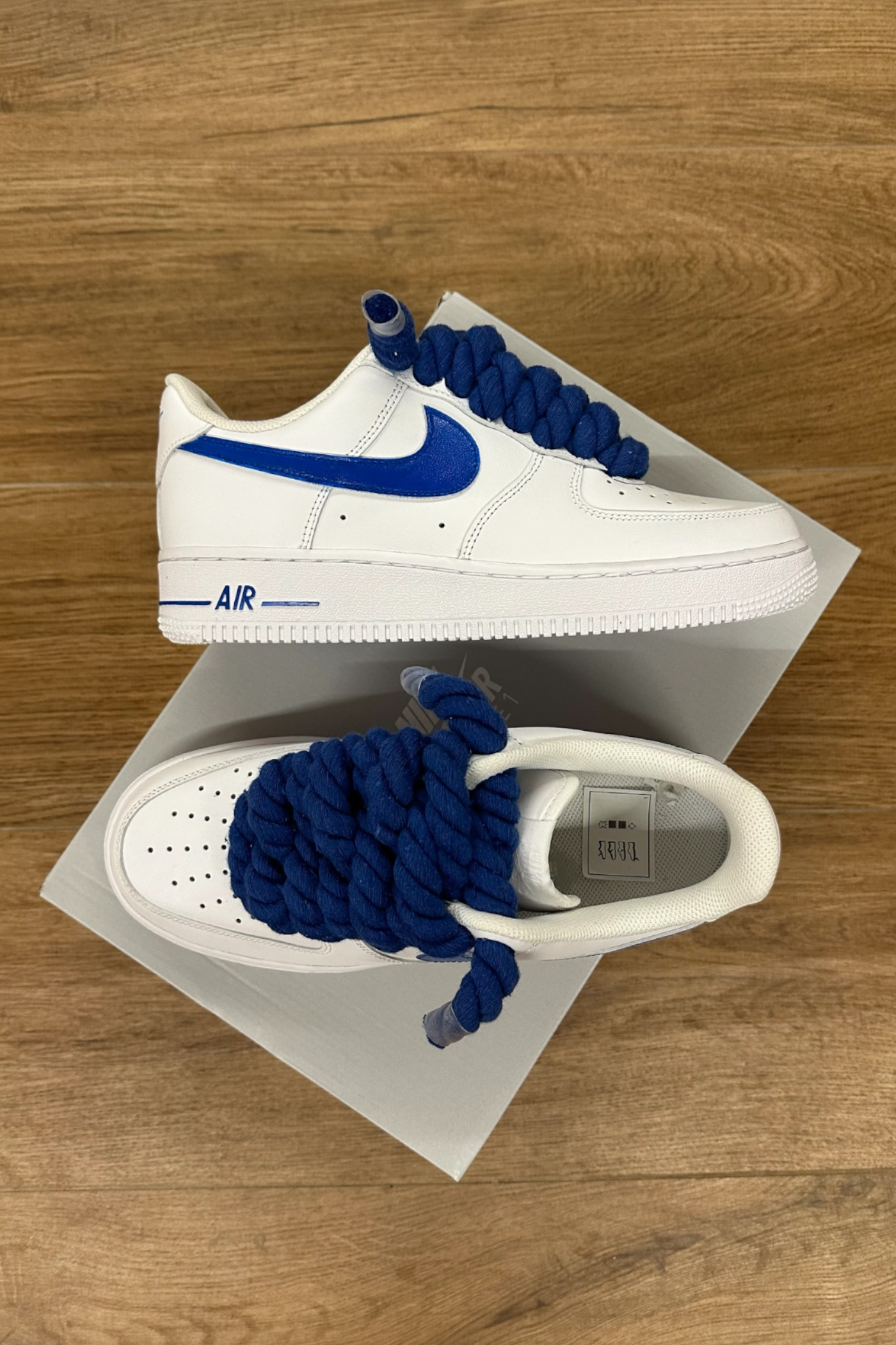 NIKE AIR FORCE 1 "ROPE LACES" OCEAN - Baba Store