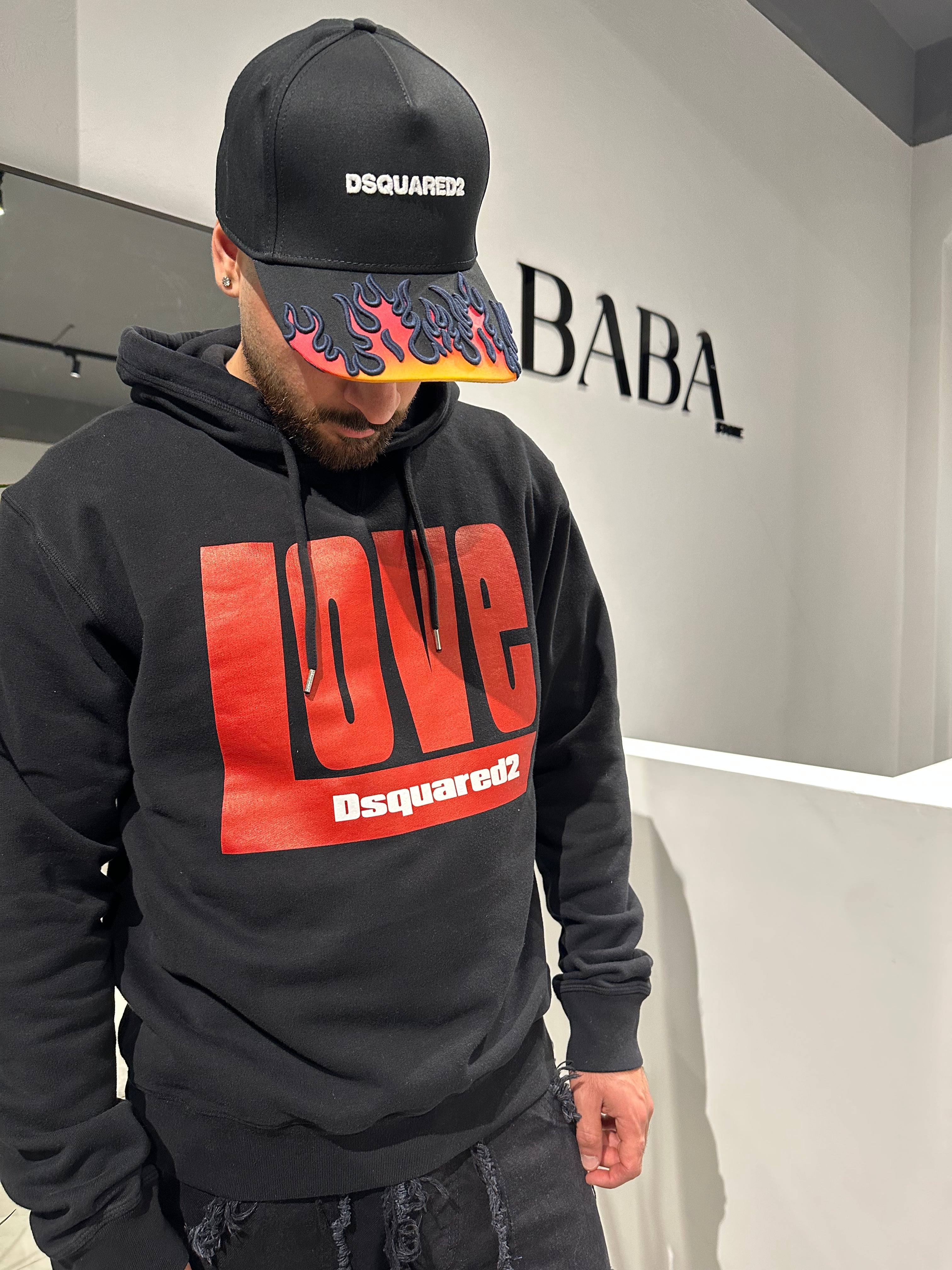 Felpa DSQUARED LOVE - Baba Store