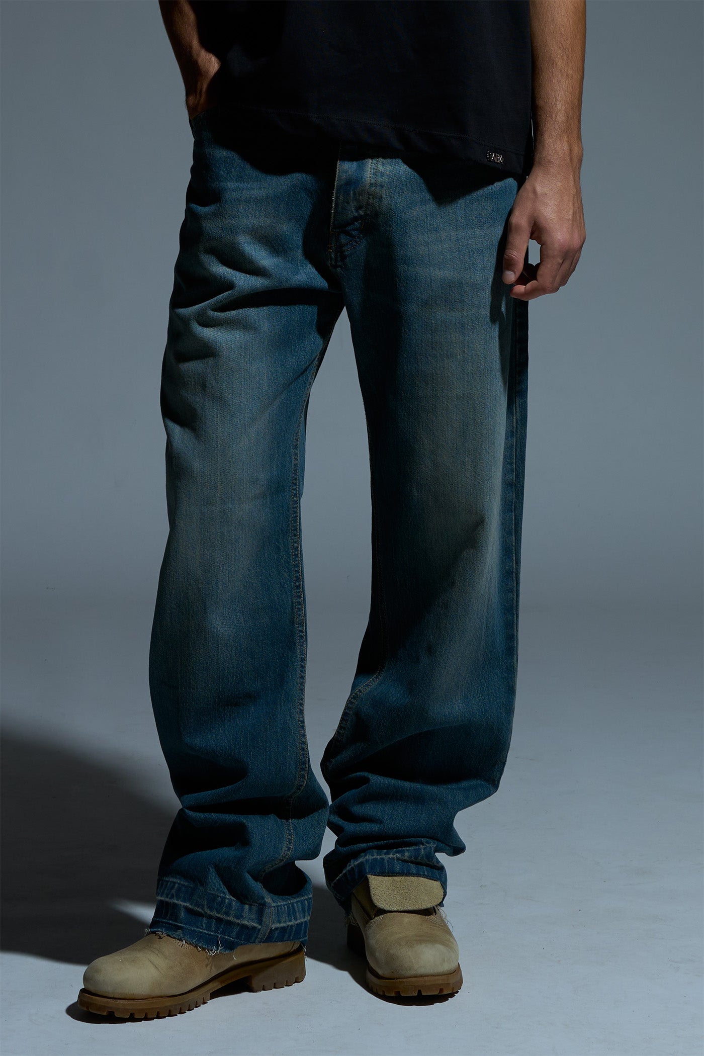 BABA Flared Denim - Blue