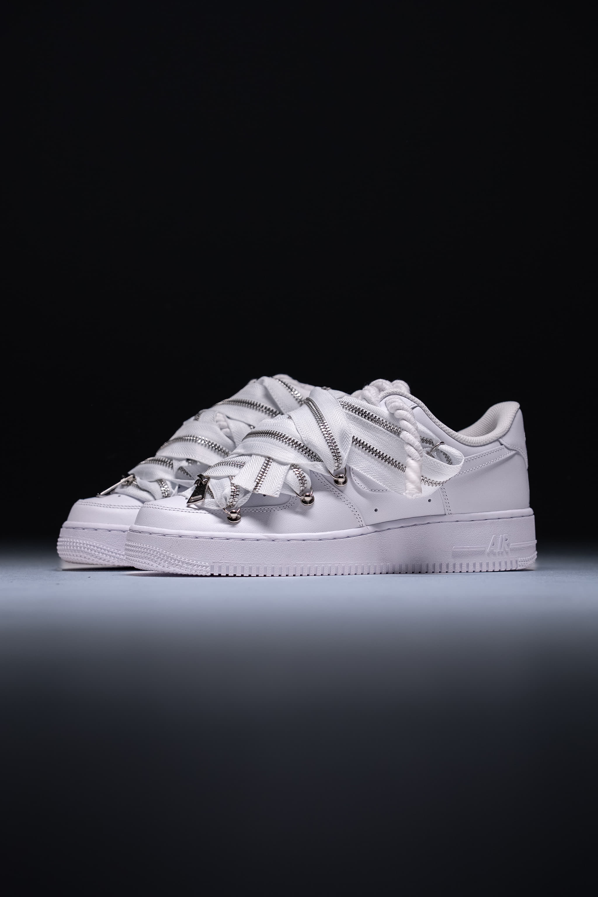 Nike Air Force 1 "Rope Laces White" Zip White