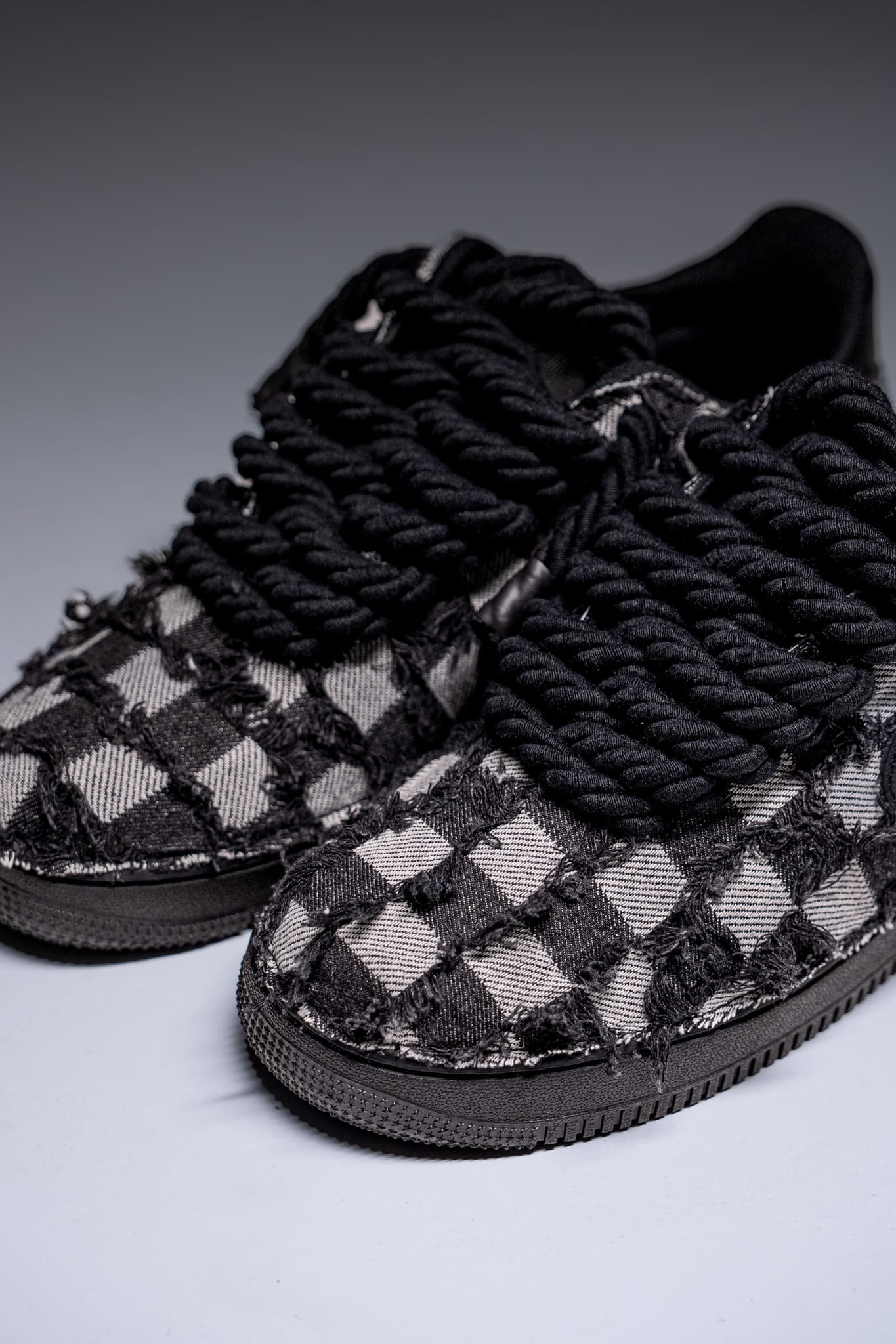 Nike Air Force 1 "Rope Laces Black" Jeans Black