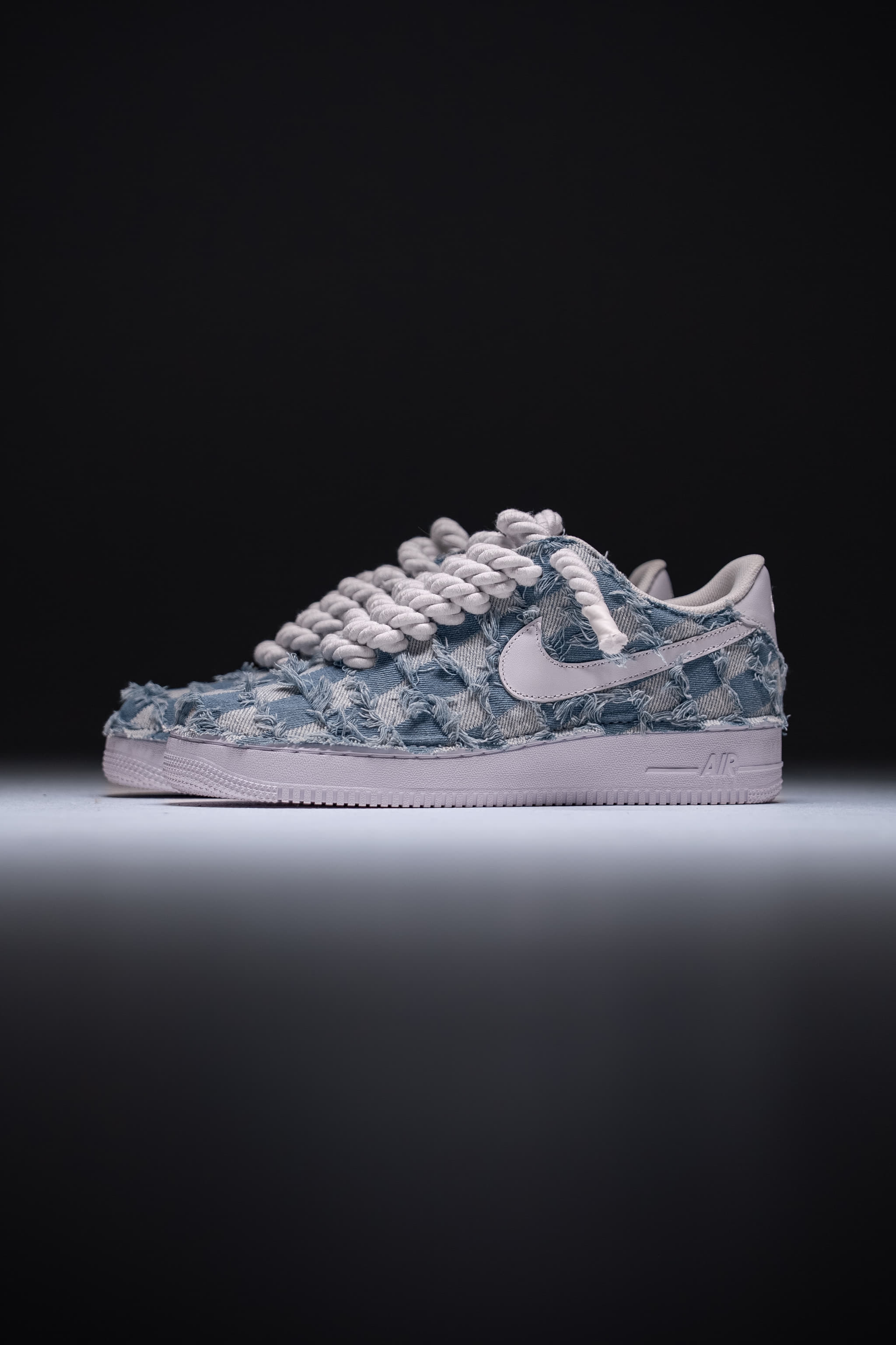 Nike Air Force 1 "Rope Laces White" Jeans White