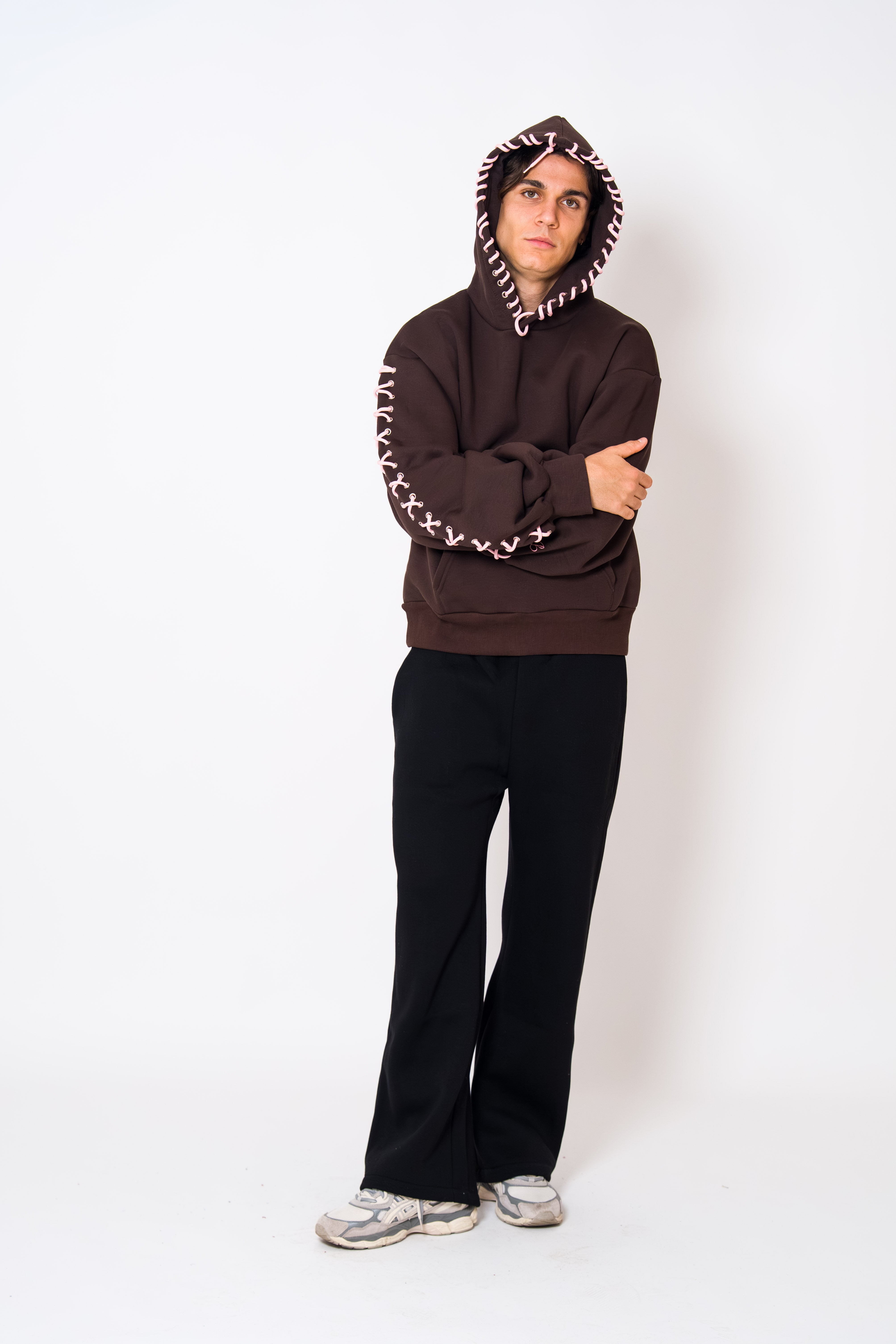 BABA Laces Hoodie - Apricot (Copia)