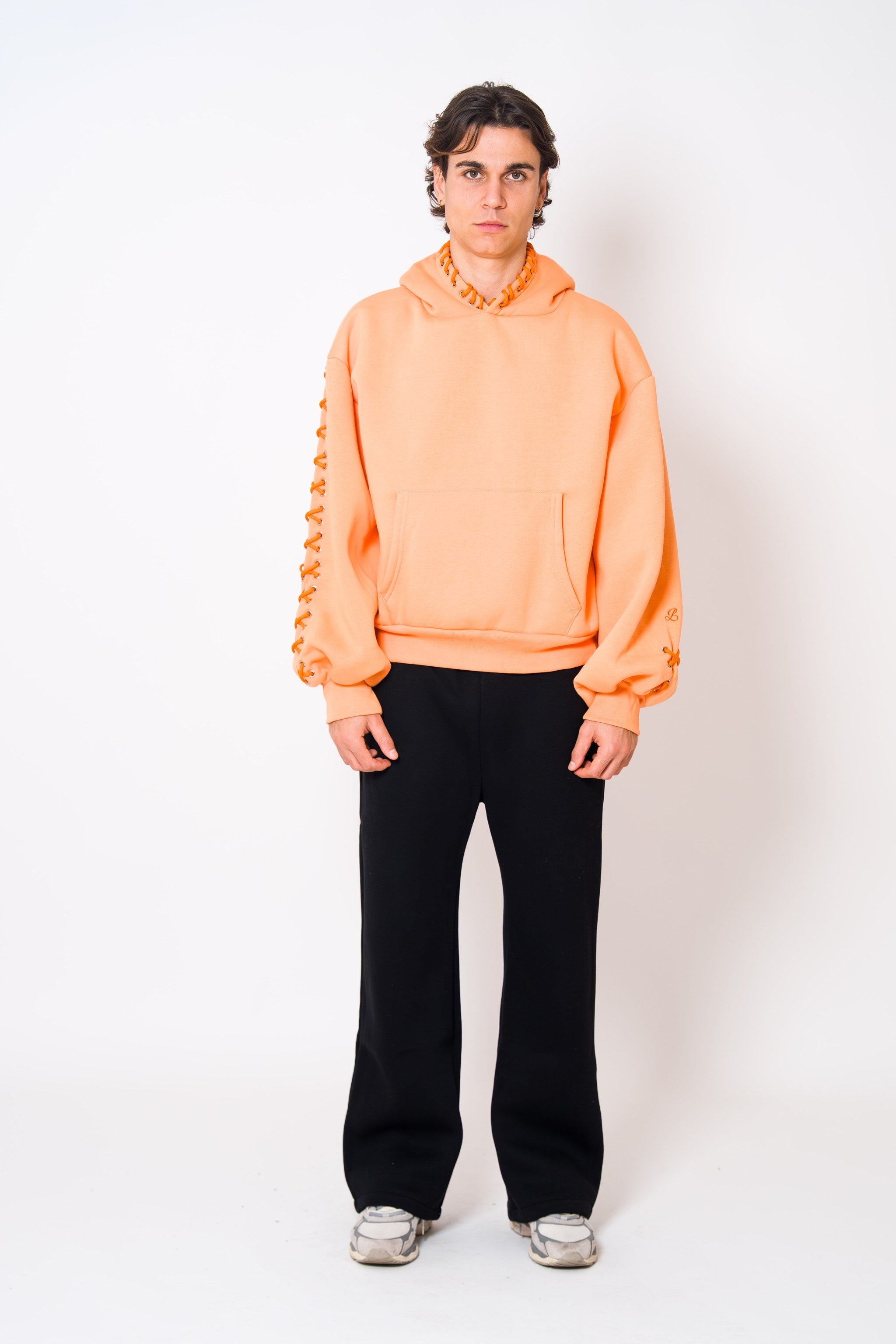 BABA Laces Hoodie - Apricot
