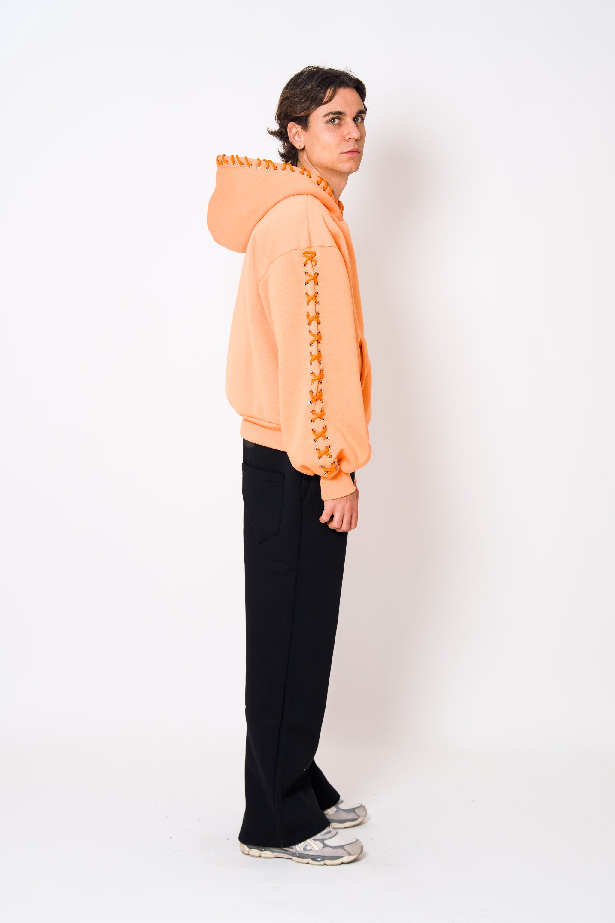 BABA Laces Hoodie - Apricot