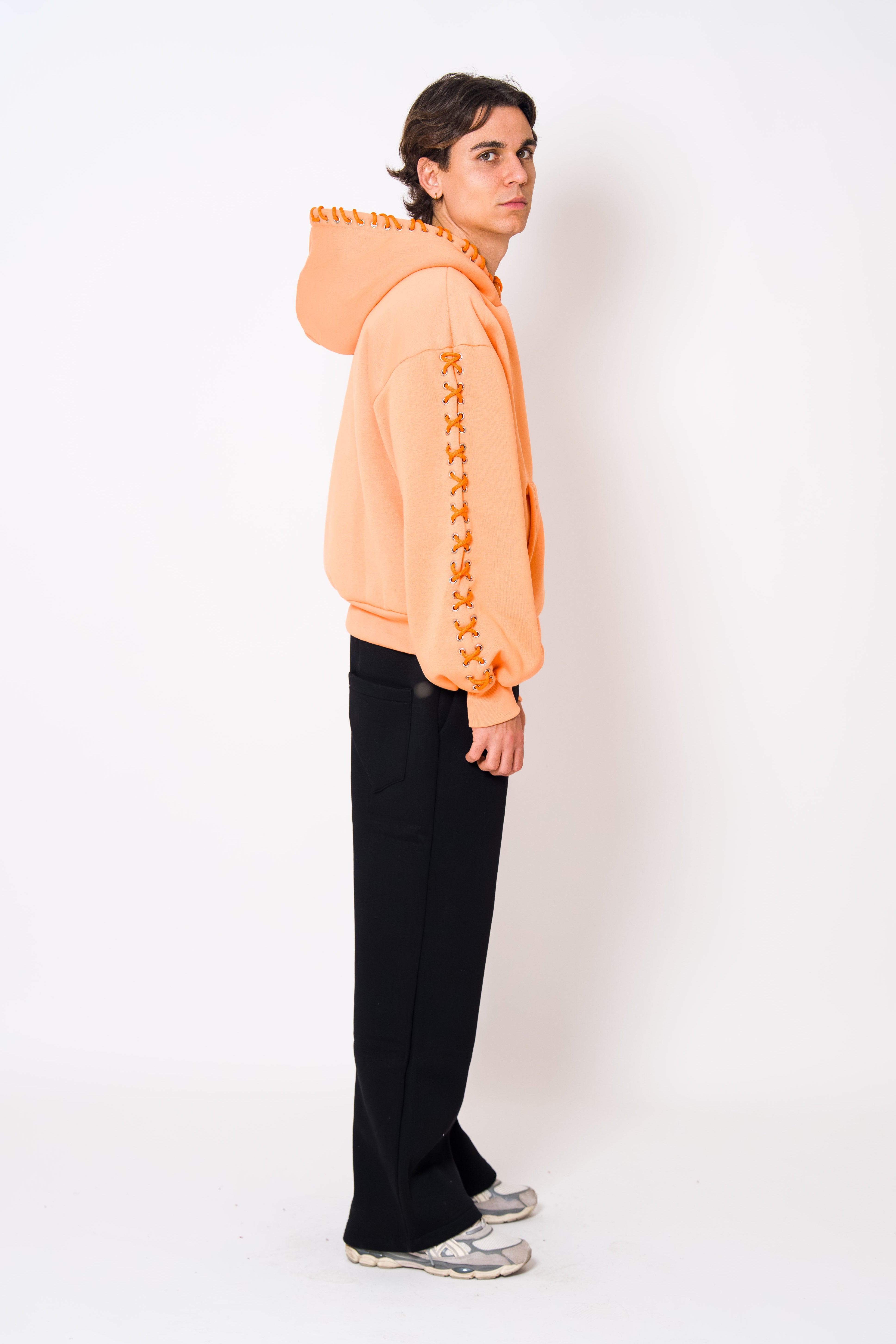 BABA Laces Hoodie - Apricot