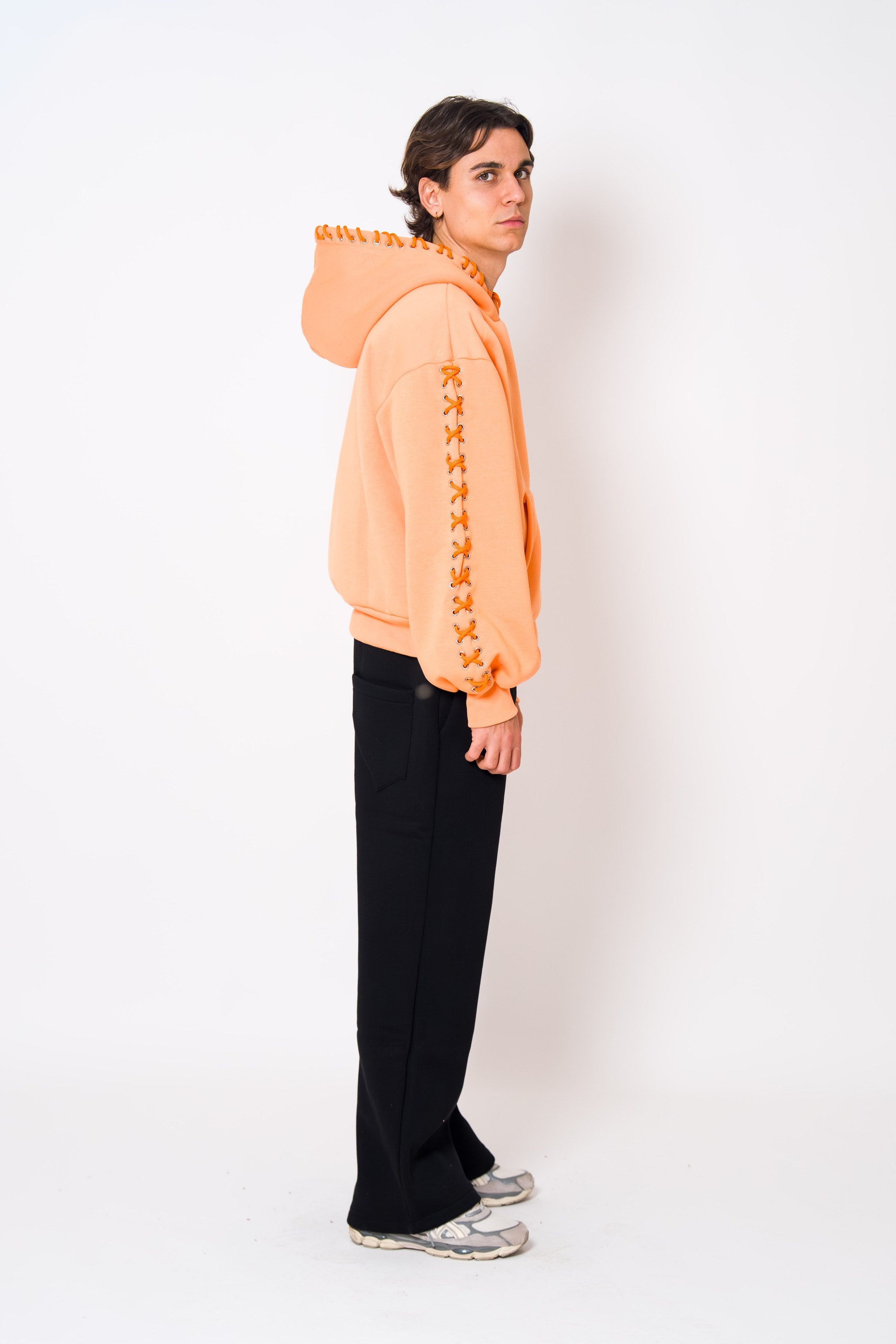 BABA Laces Hoodie - Apricot