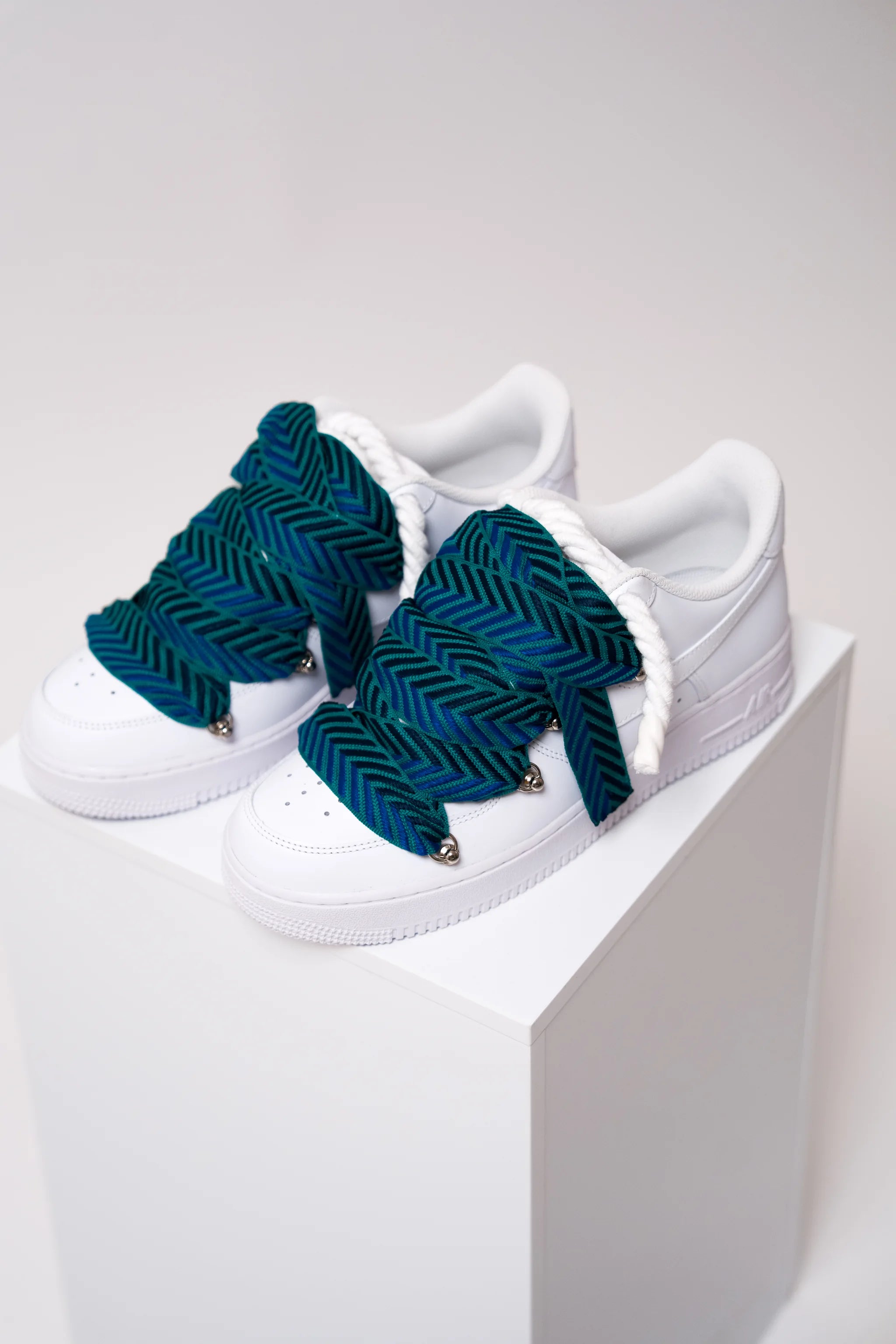 Nike Air Force 1 Lanvin Blue "Rope Laces White"