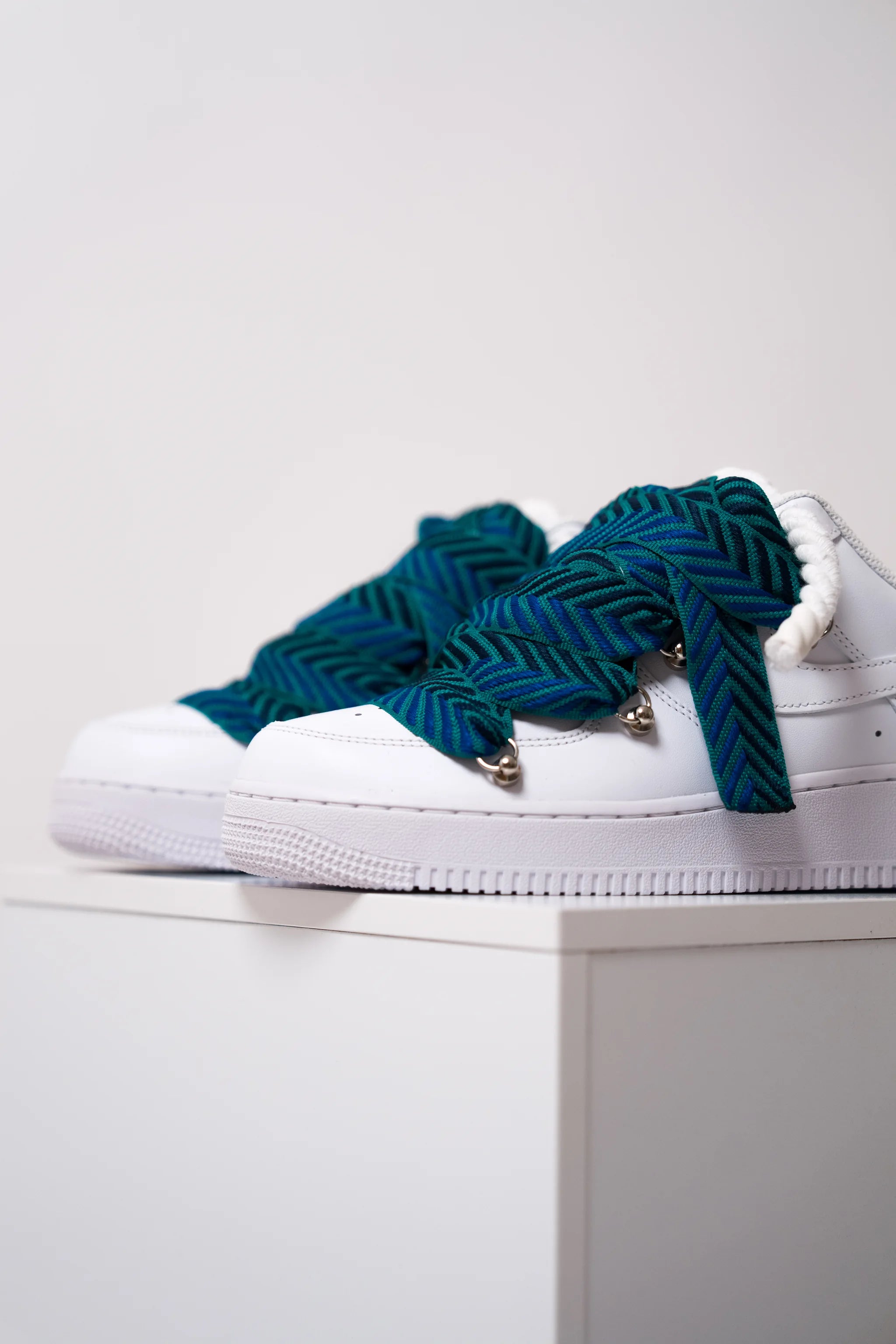 Nike Air Force 1 Lanvin Blue "Rope Laces White"