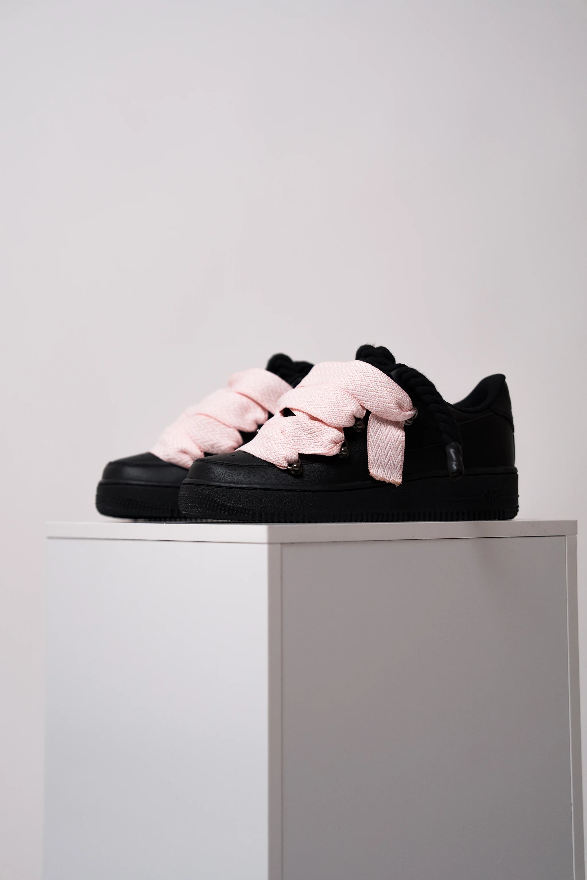 Nike Air Force 1 Lanvin Pink "Rope Laces White"