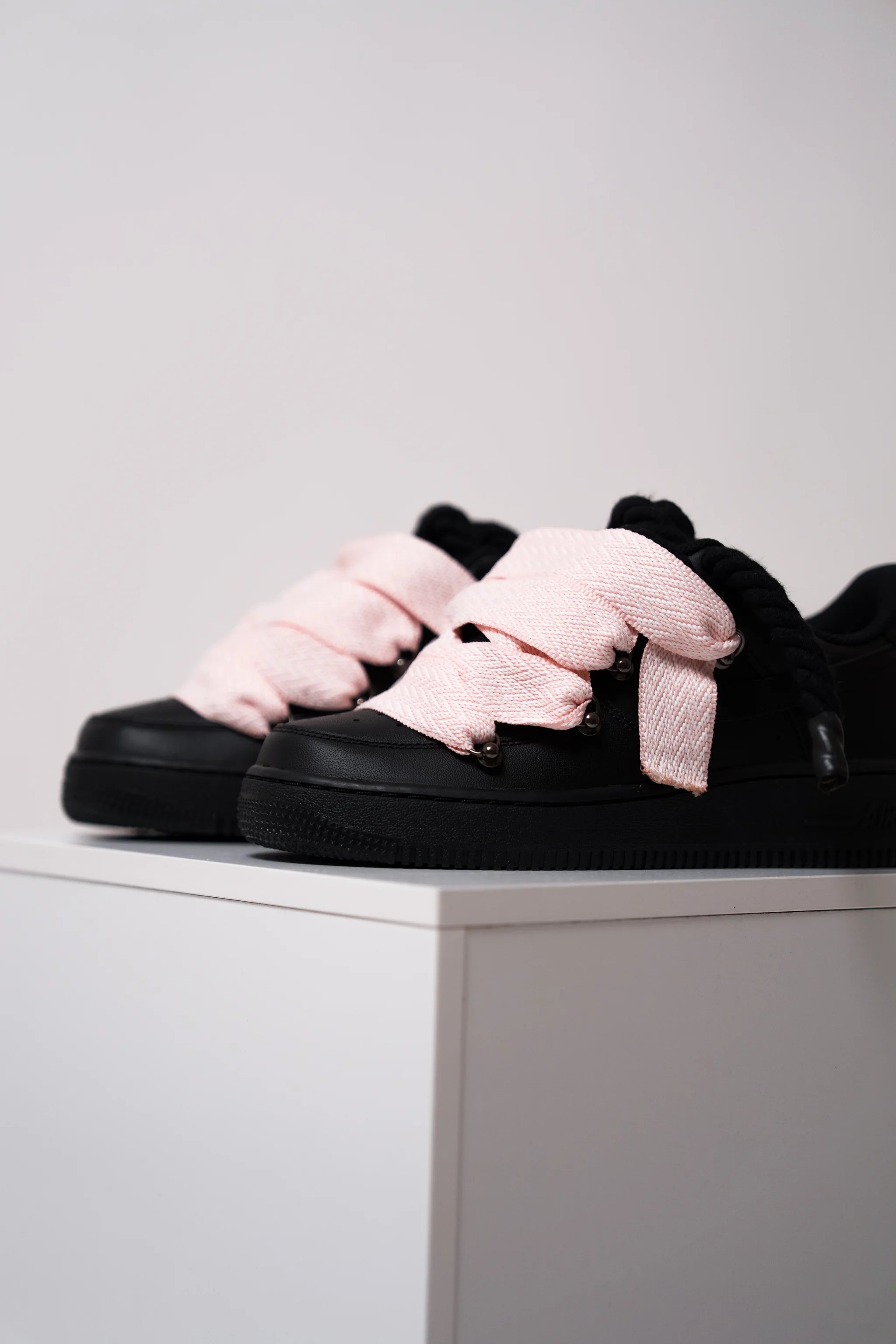 Nike Air Force 1 Lanvin Pink "Rope Laces White"