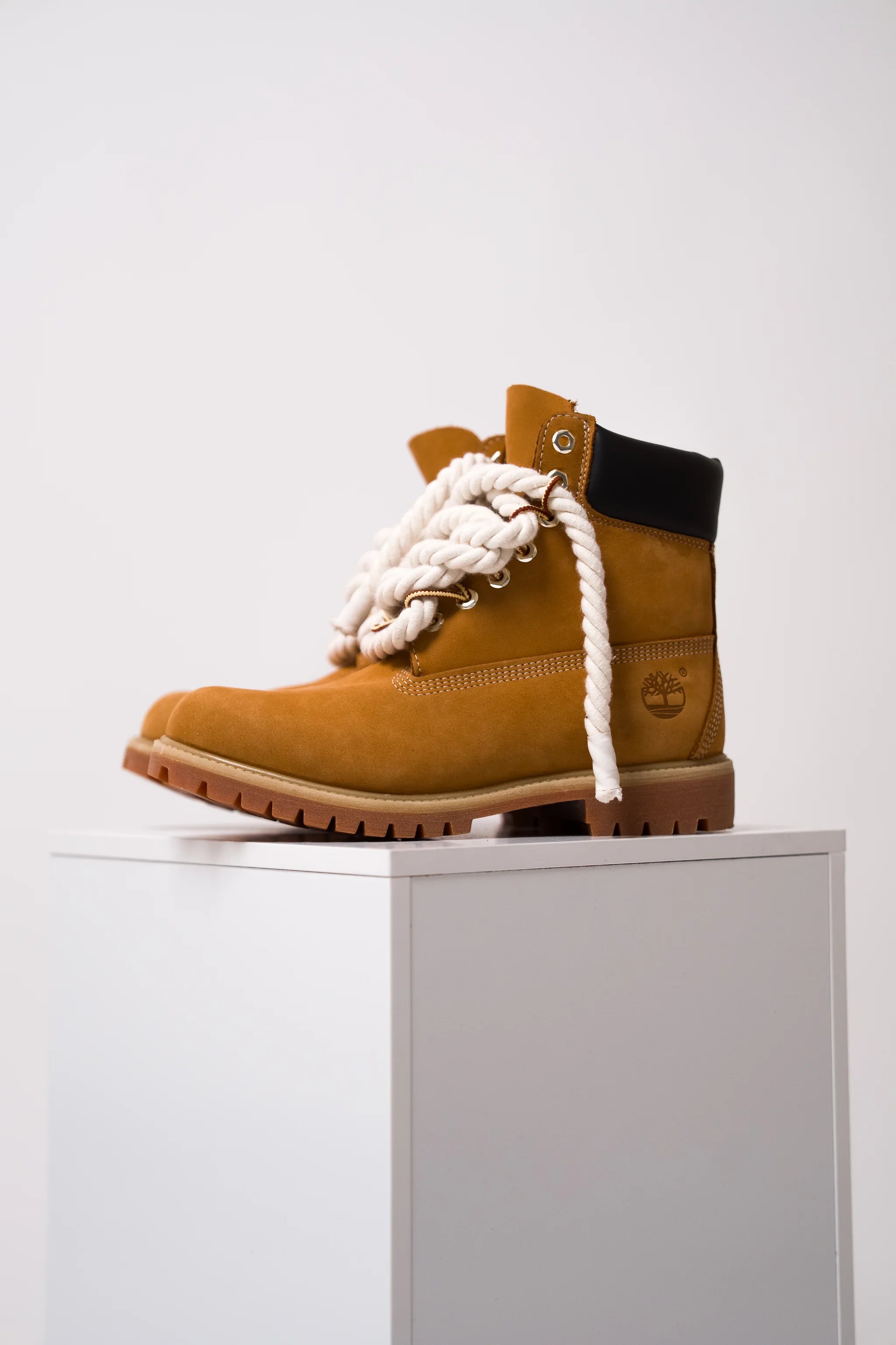 Timberland Premium 6-Inch "Rope Laces Cream"