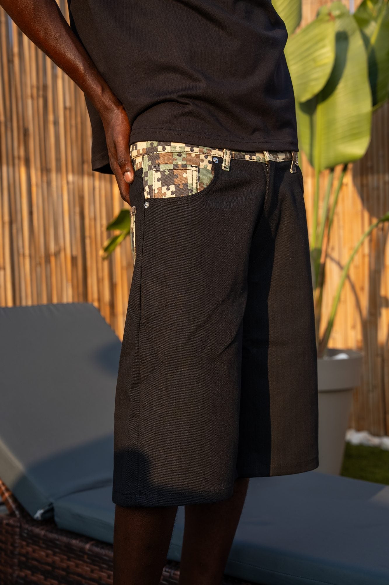 BABA Puzzle Denim - Black