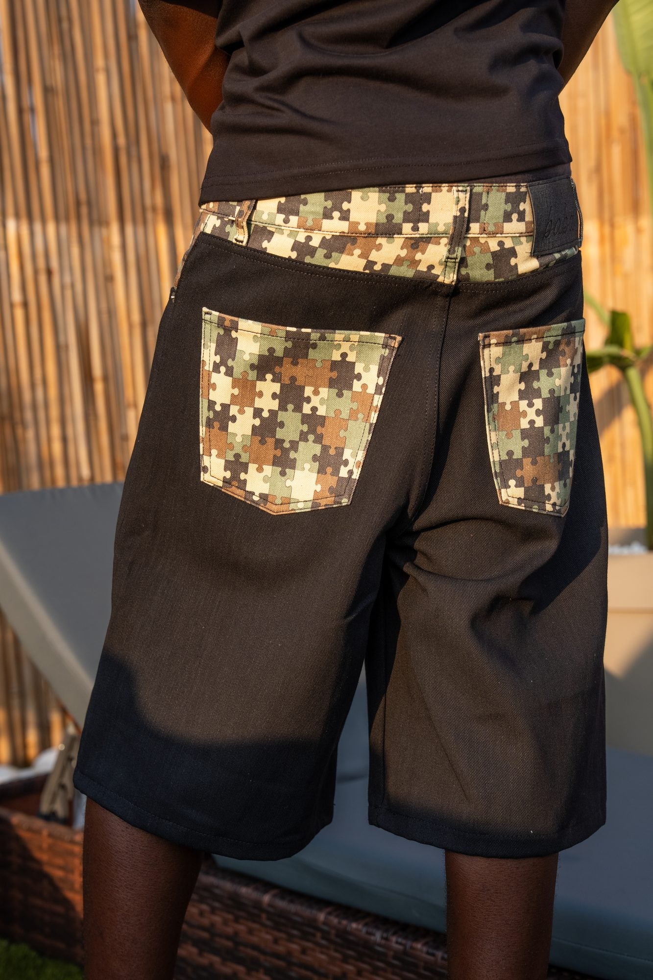 BABA Puzzle Denim - Black