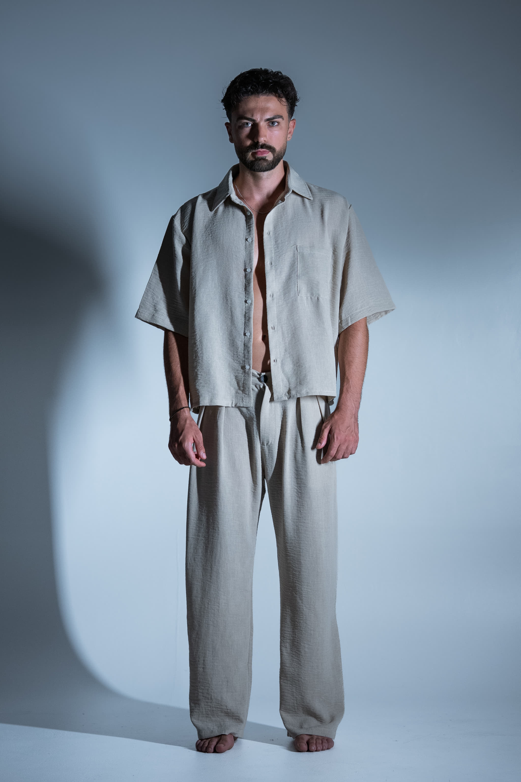 BABA Matching Set Misto Lino - Beige