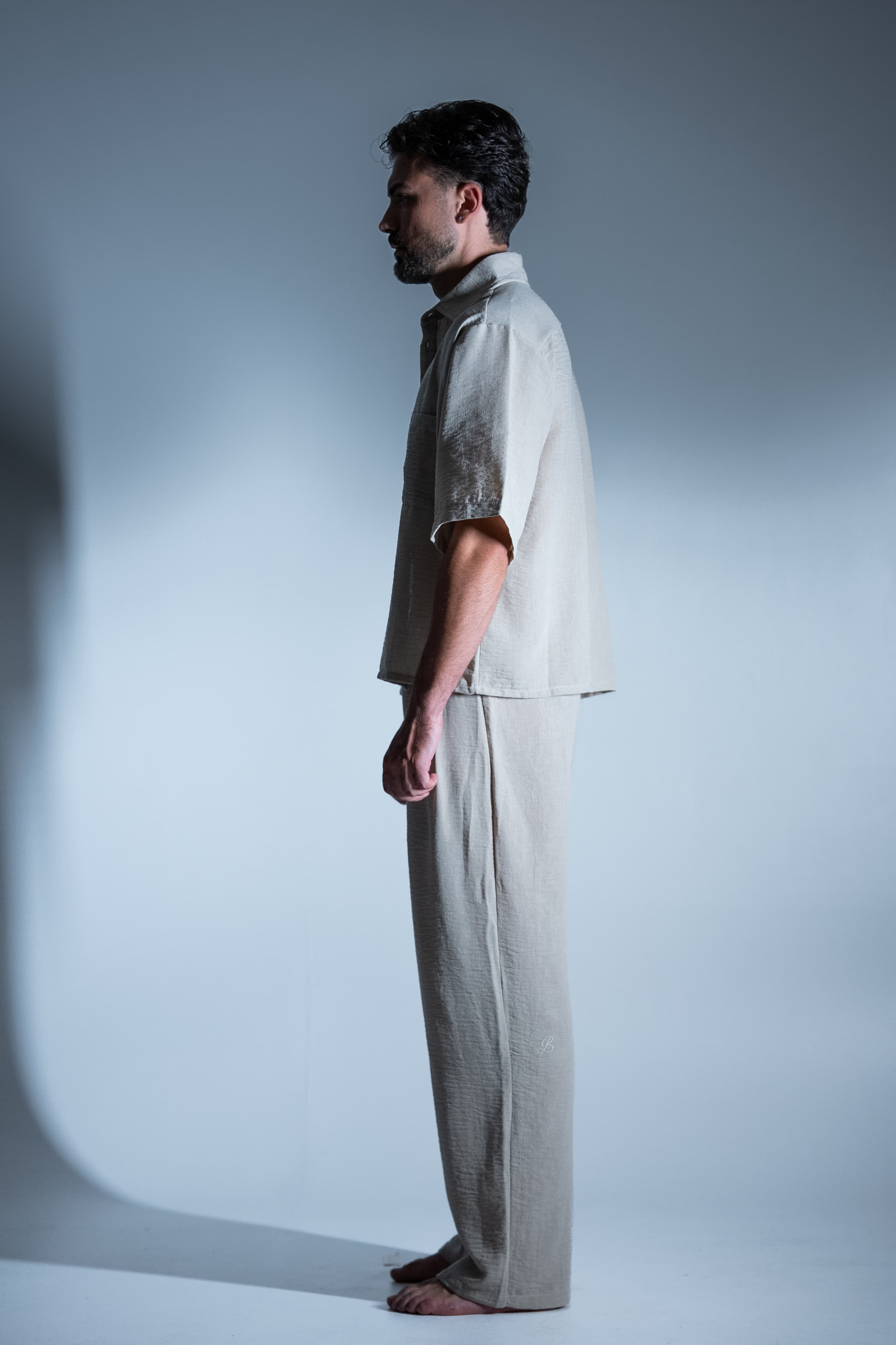 BABA Matching Set Misto Lino - Beige