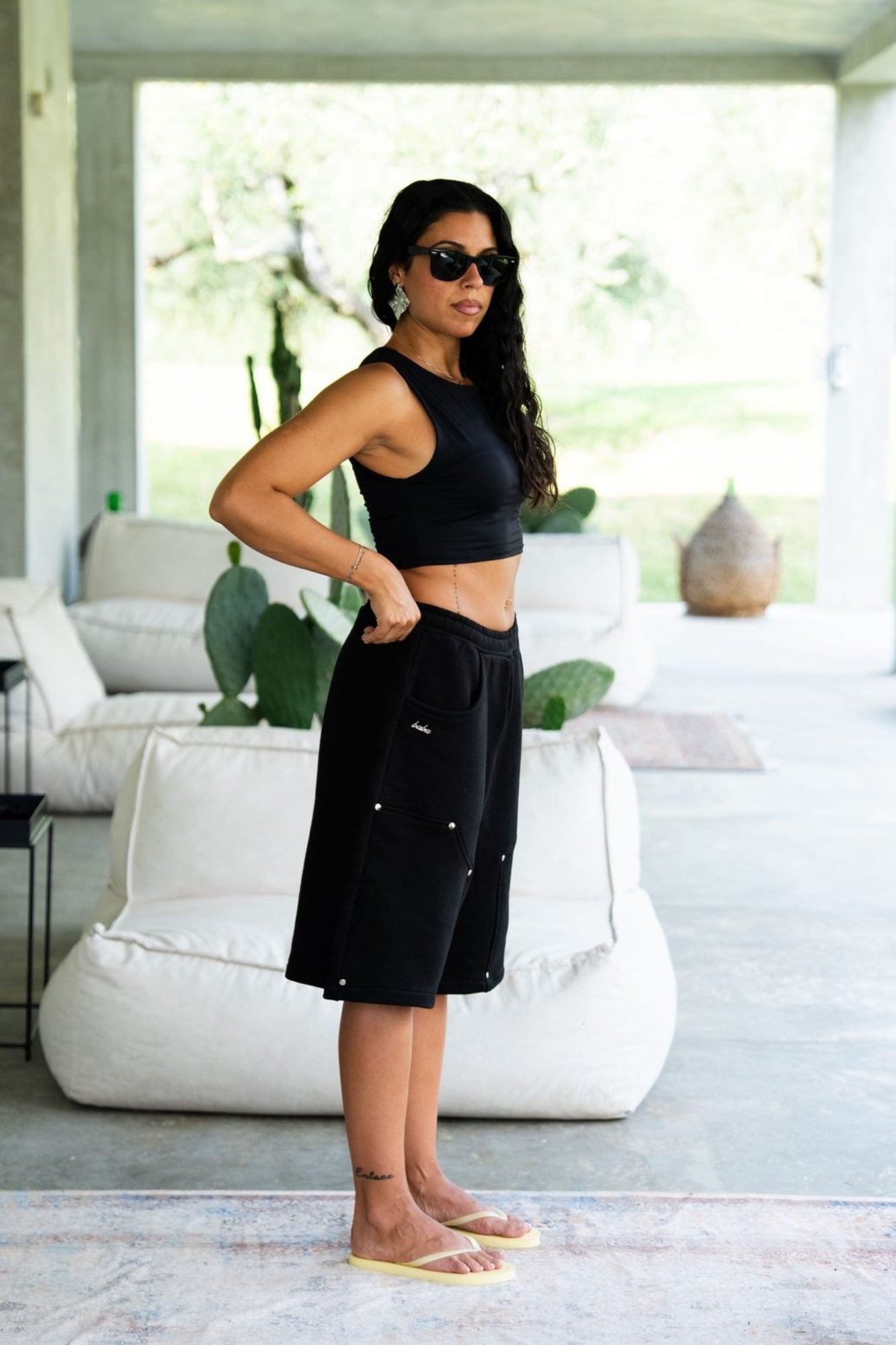 BABA Carpenter Shorts - Black