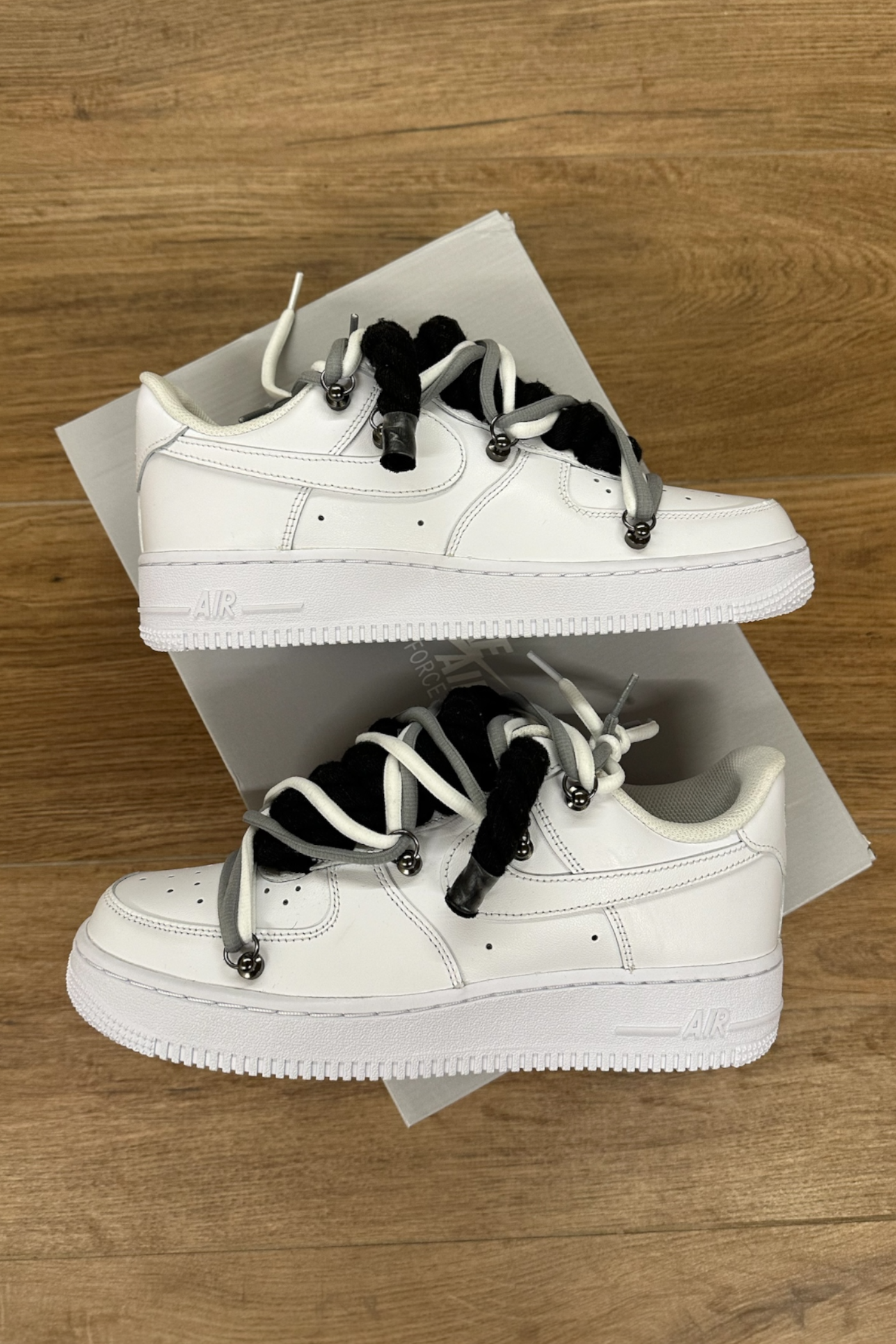 NIKE AIR FORCE 1 “ROPE LACES” DOUBLE GOL - Baba Store