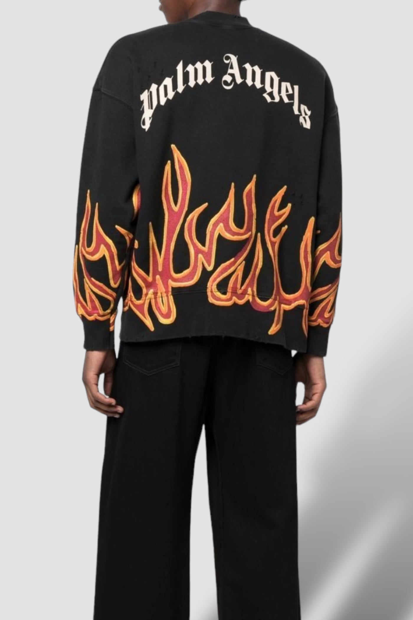 FELPA PALM ANGELS FLAMES - Baba Store