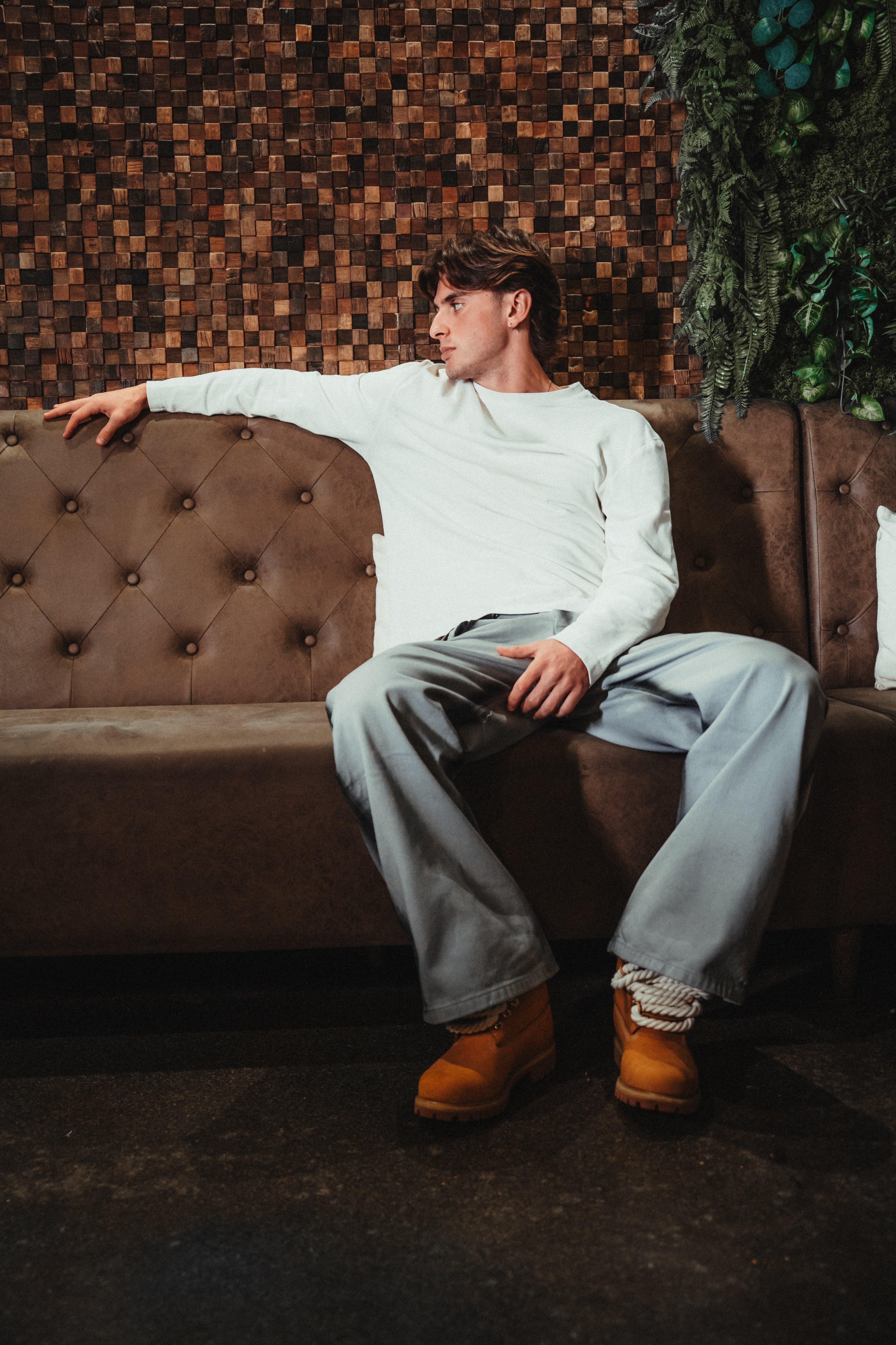 BABA Denim Stone Lines - Grey