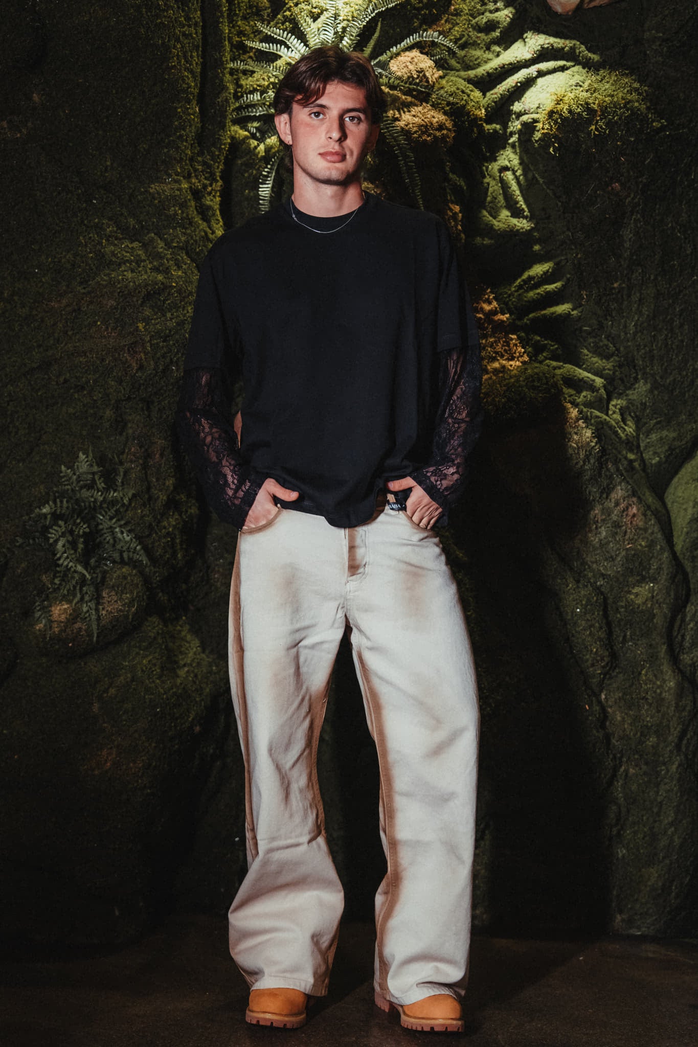 BABA Denim Sand Lines - Beige