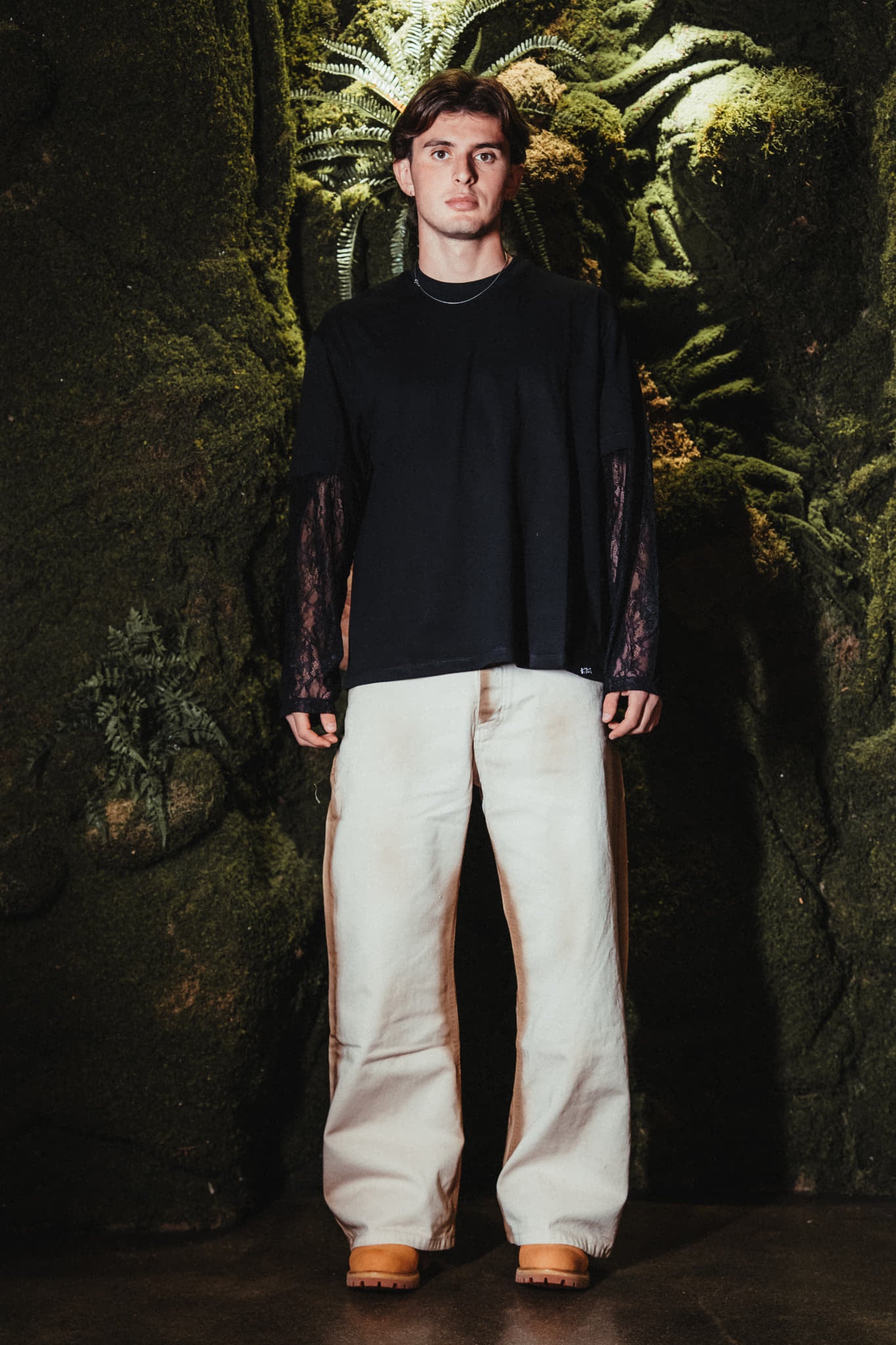 BABA Denim Sand Lines - Beige