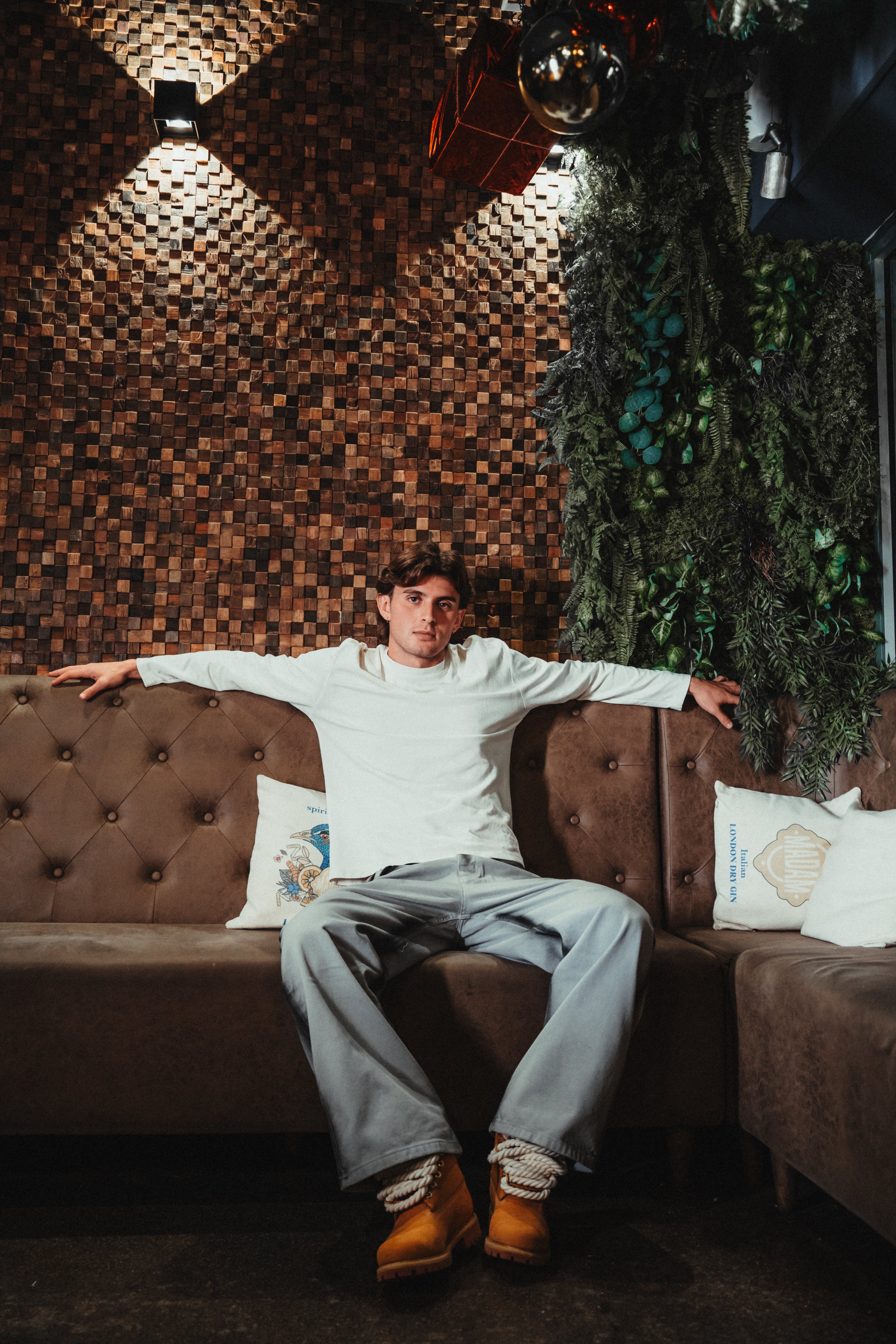 BABA Denim Stone Lines - Grey