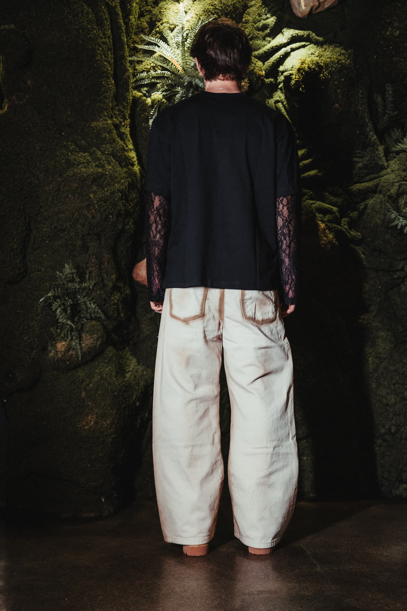 BABA Denim Sand Lines - Beige