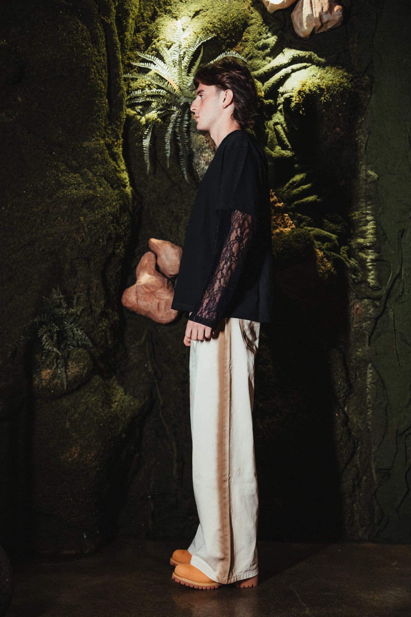 BABA Denim Sand Lines - Beige