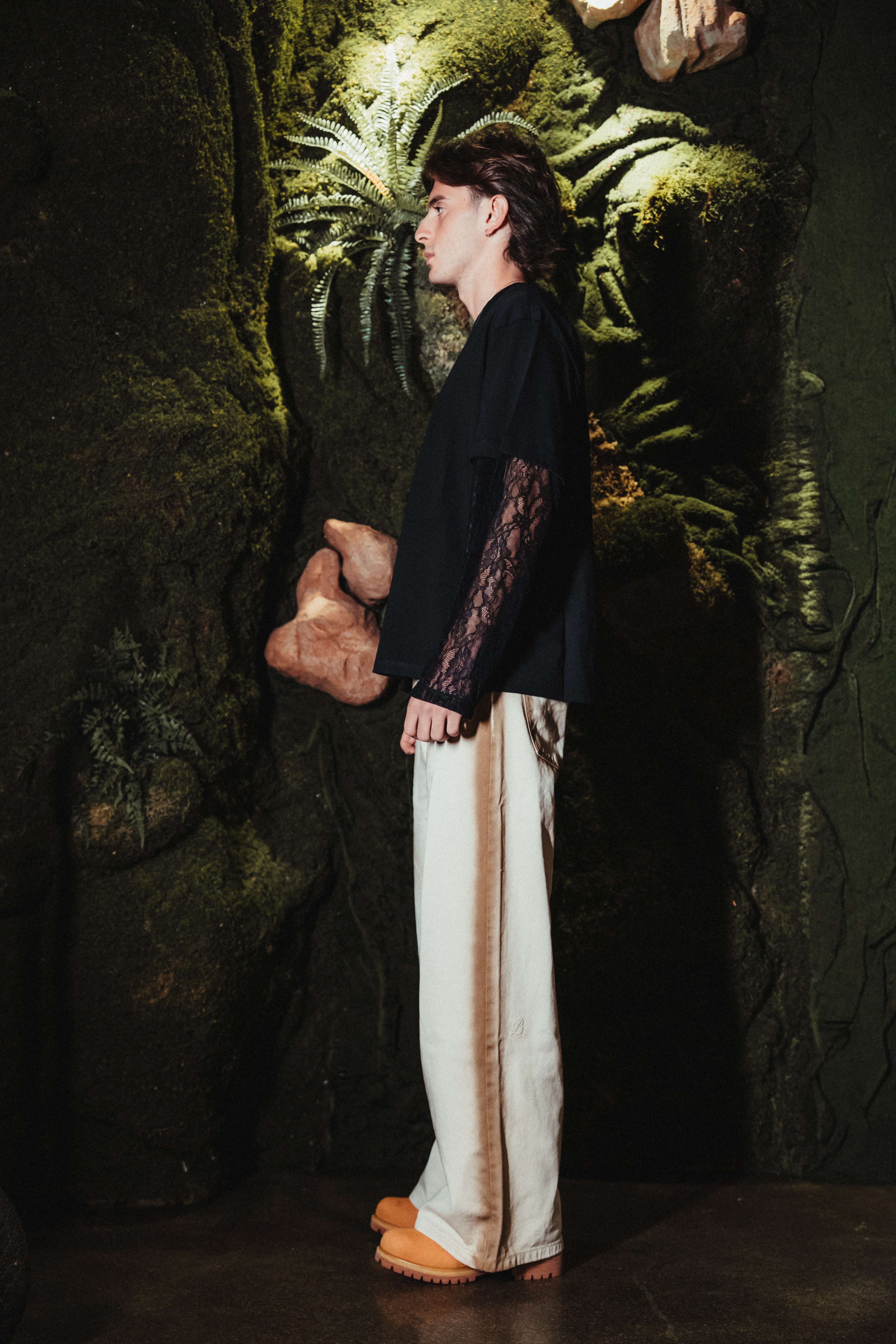 BABA Denim Sand Lines - Beige