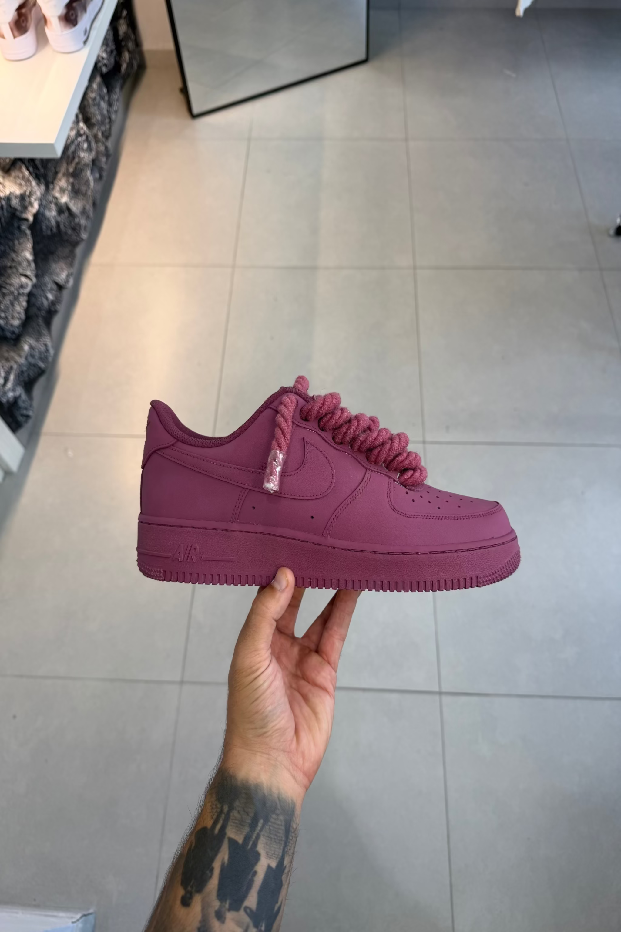 Nike Air Force 1 "Total Burgundy"