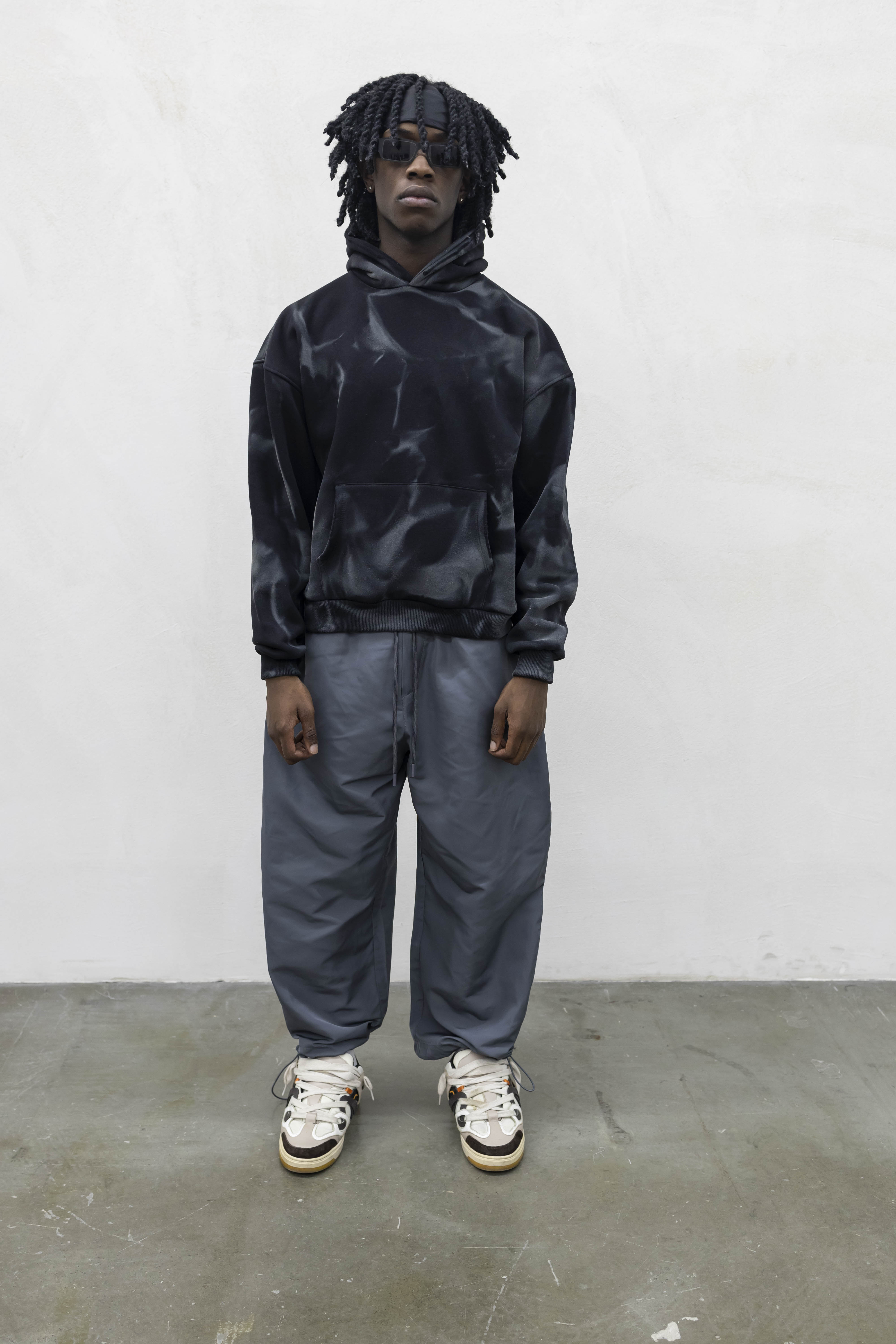 Perfect Hoodie Abstract Black