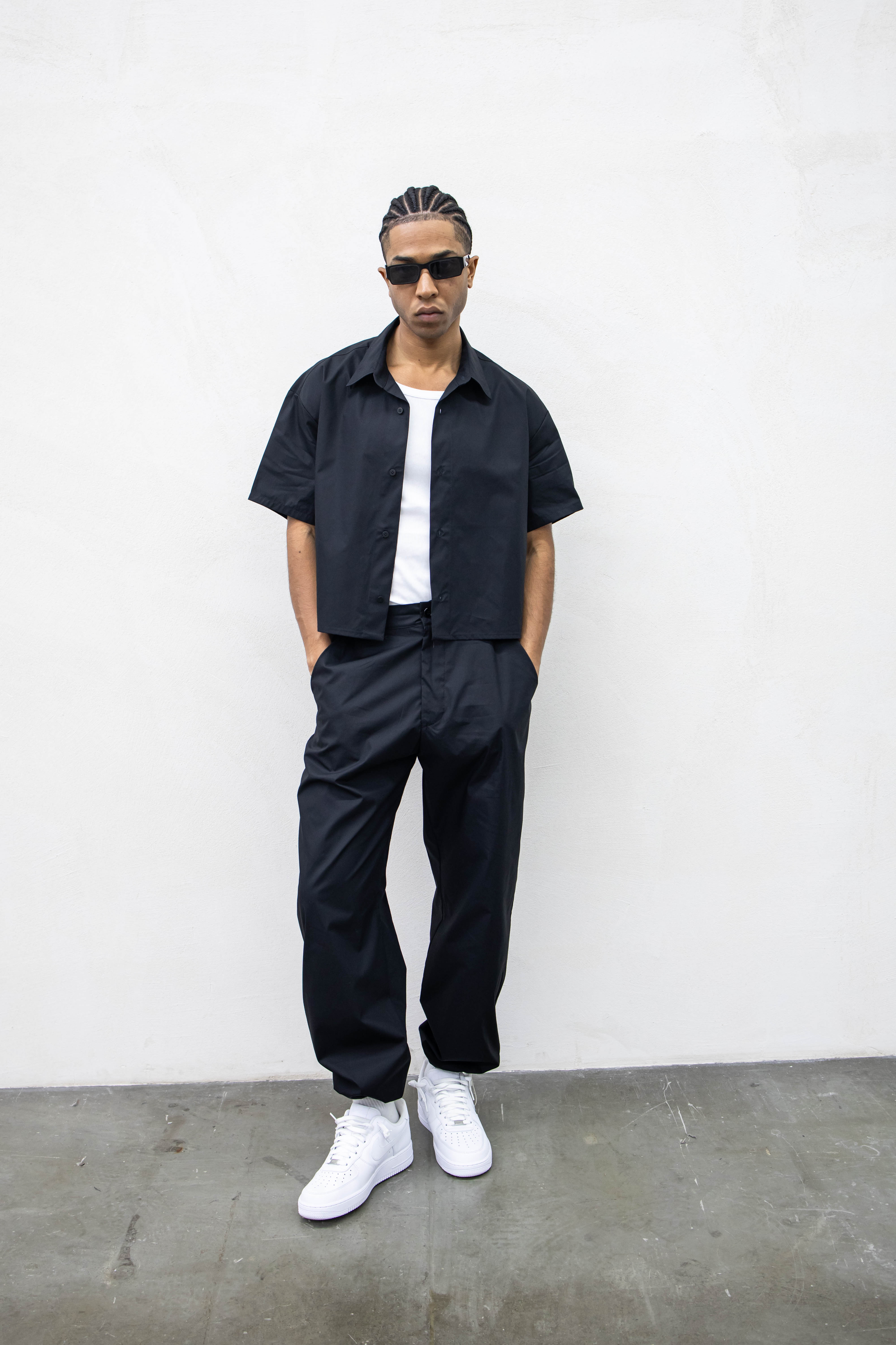 Boxy Parachute - Black
