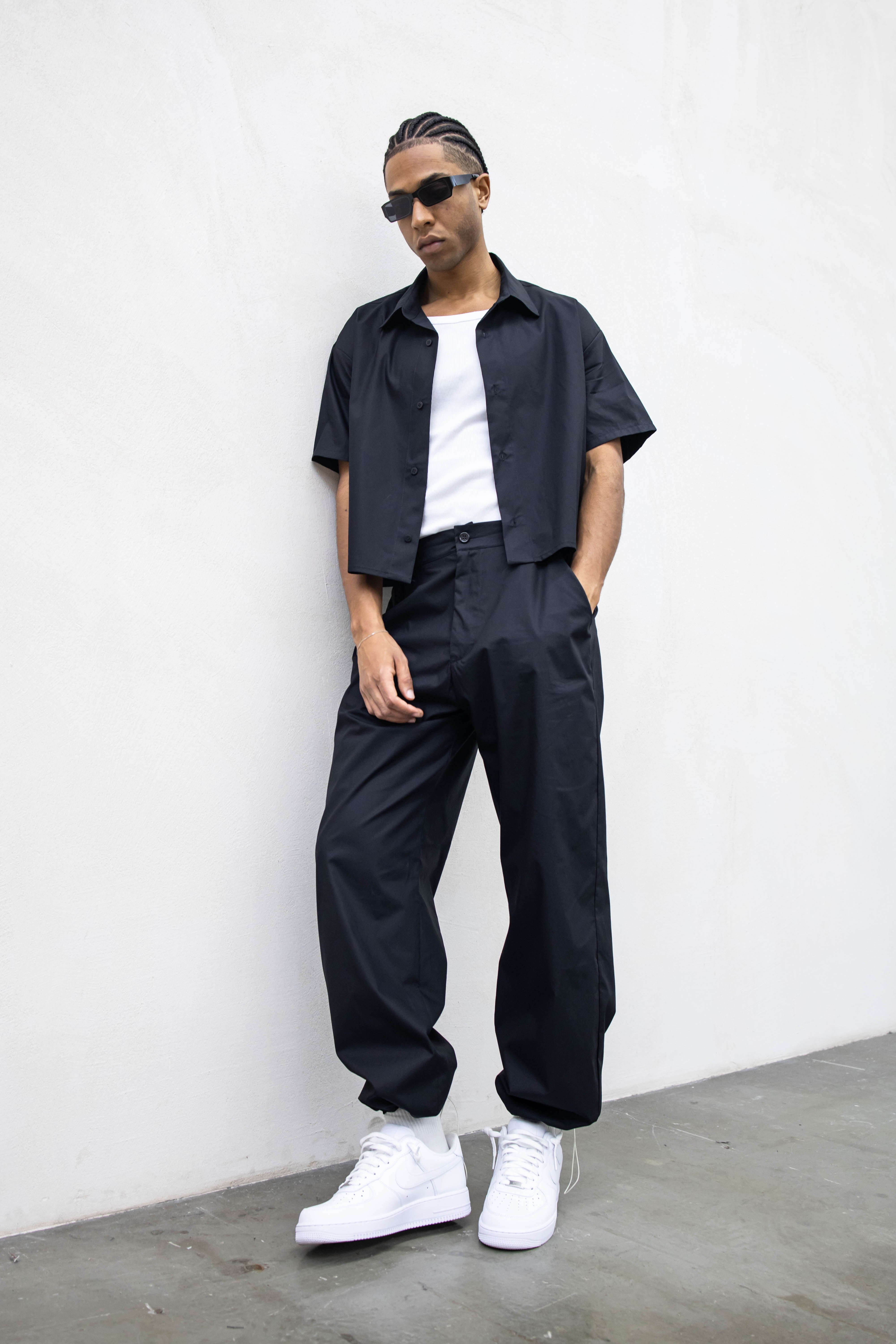 Boxy Parachute - Black