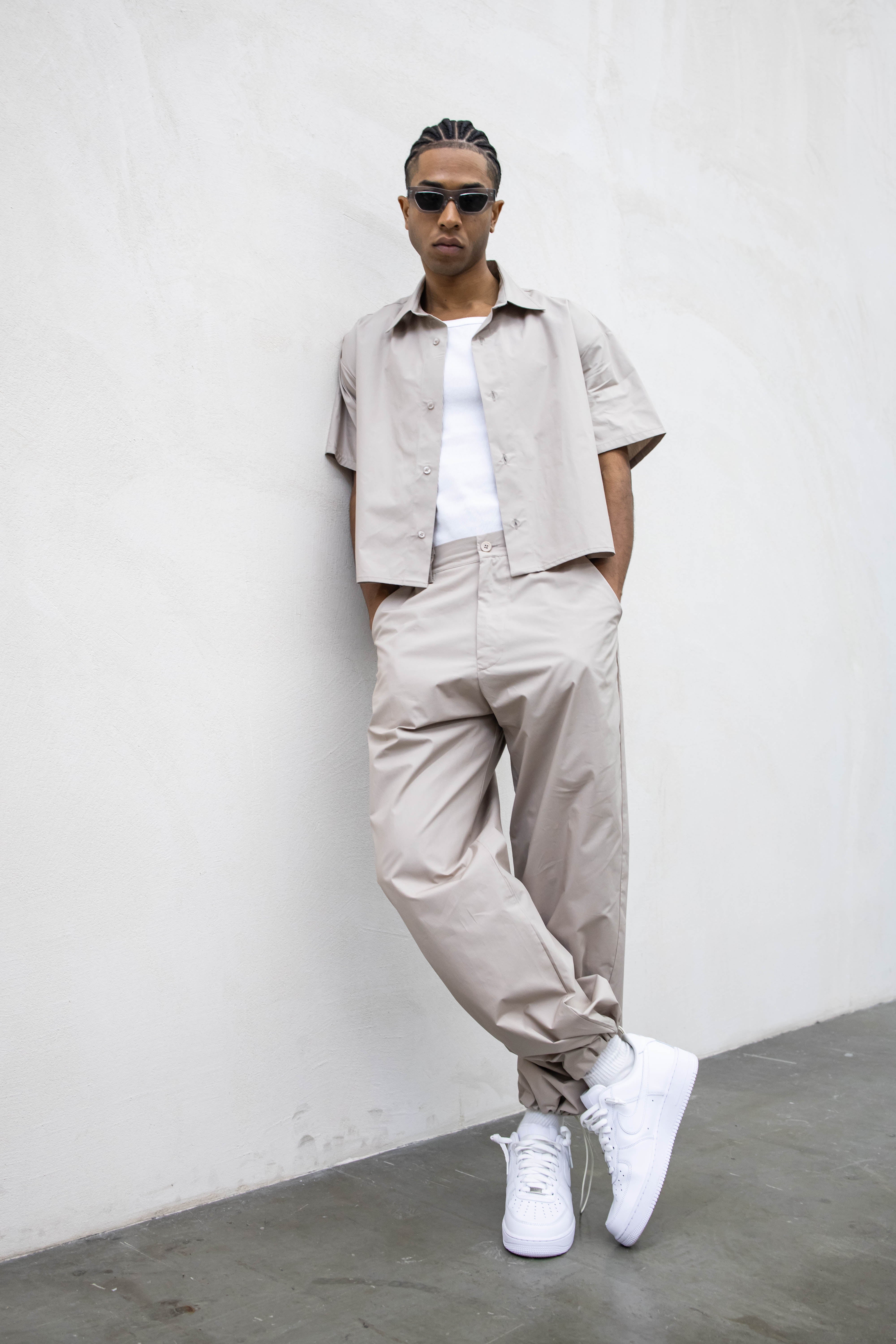 Boxy Parachute - Beige