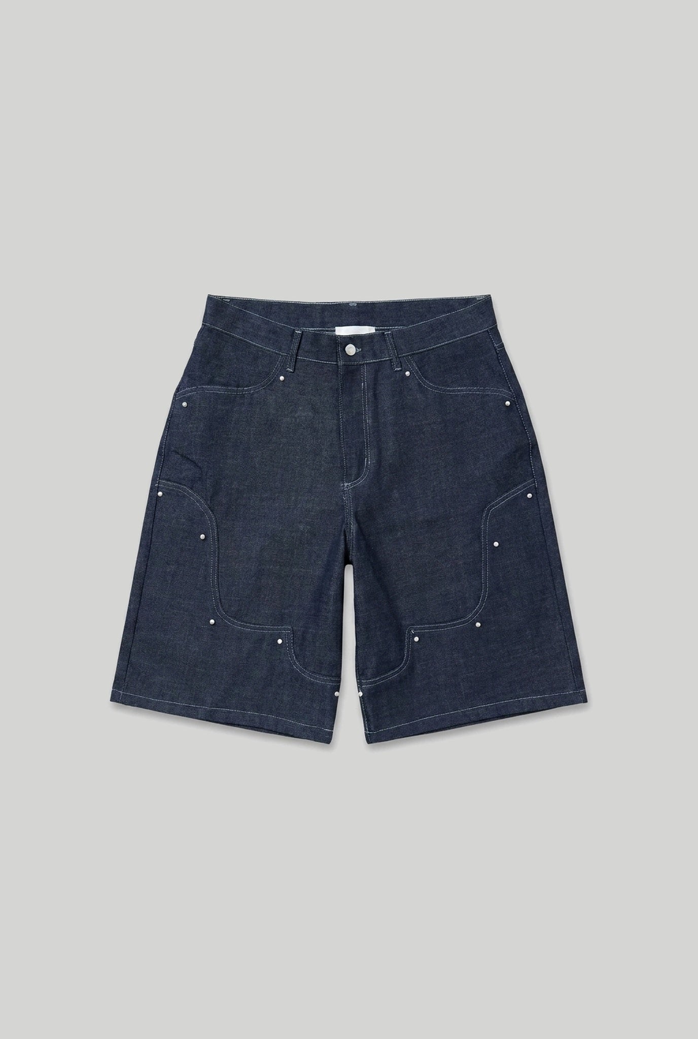 BABA Irregular Carpenter Pearls Denim - Raw Blue